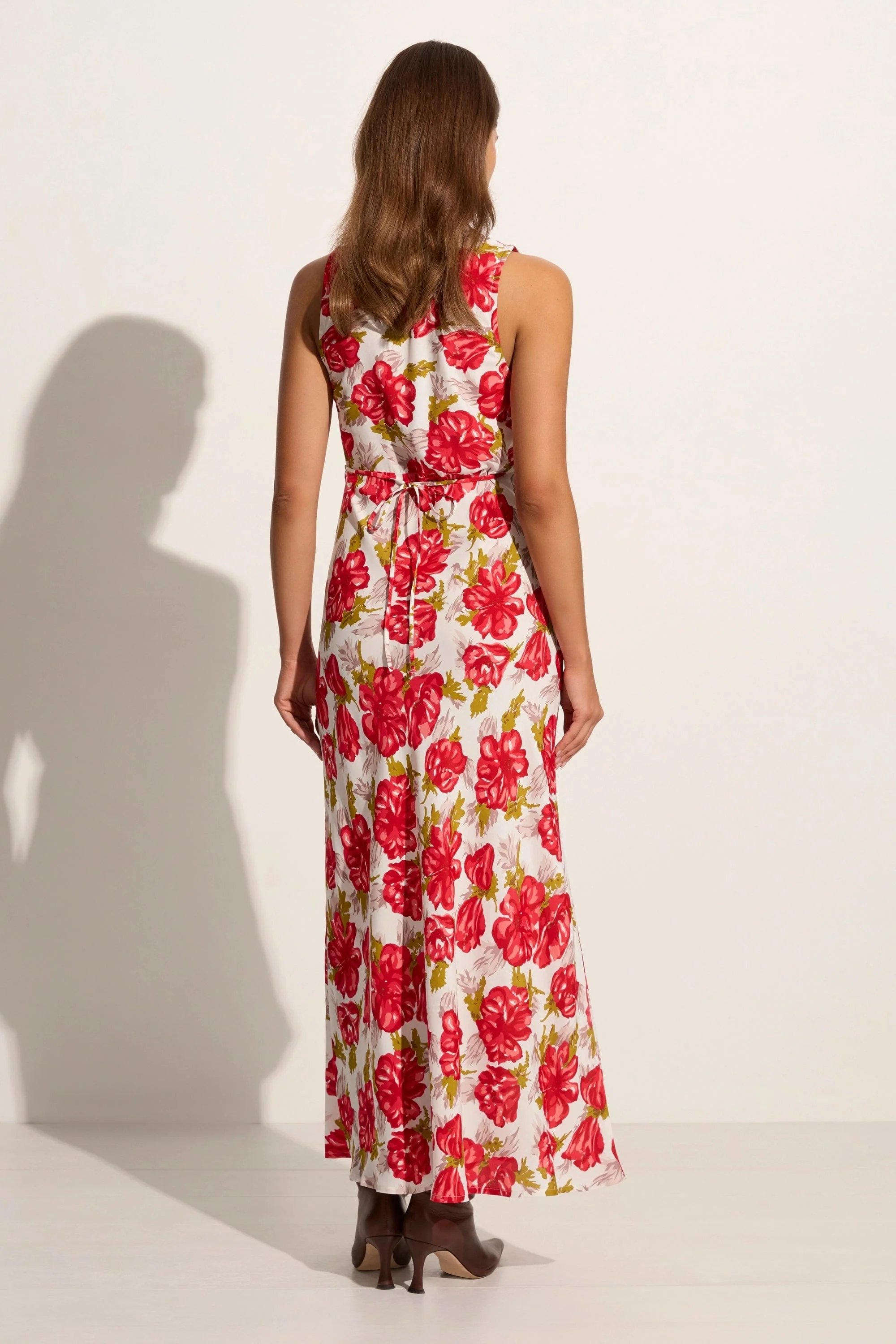 Acacia Maxi Dress Isadora Floral Red - Final Sale - Image 4
