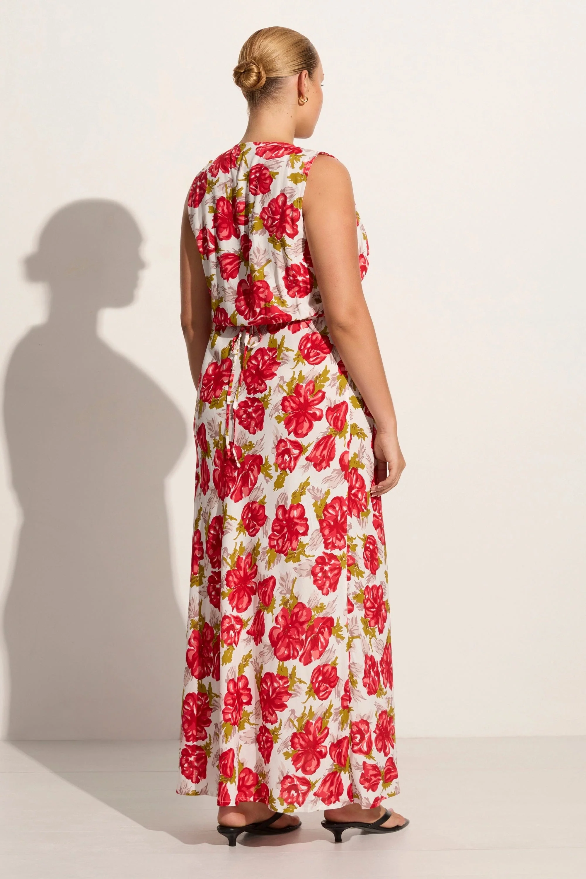 Acacia Maxi Dress Isadora Floral Red - Final Sale - Image 8
