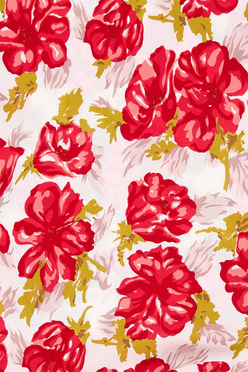 Acacia Maxi Dress Isadora Floral Red - Final Sale - Image 9