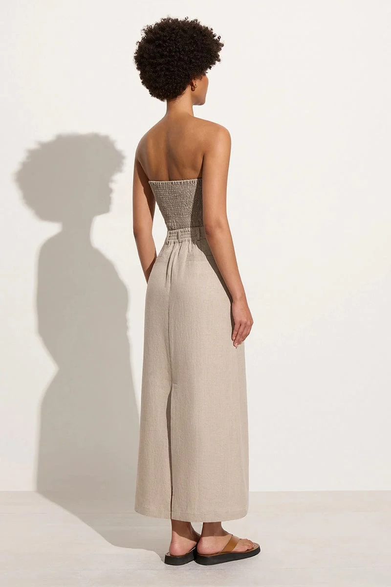 Amreli Maxi Skirt Natural - Final Sale - Image 5
