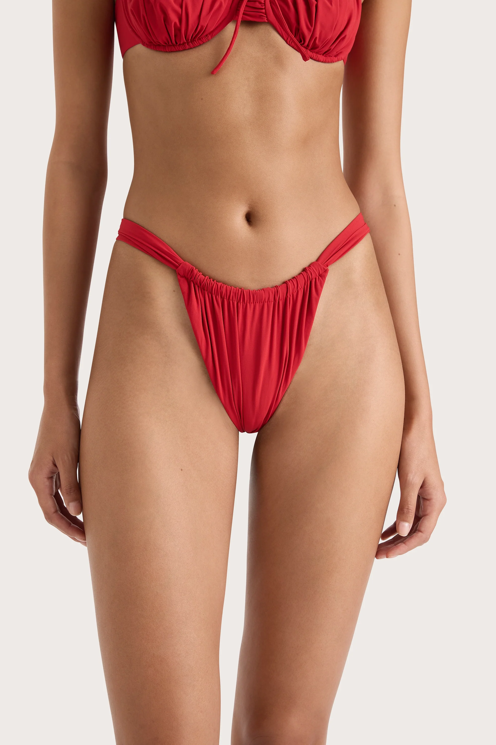Andez Bikini Bottom Red - Final Sale - Image 3