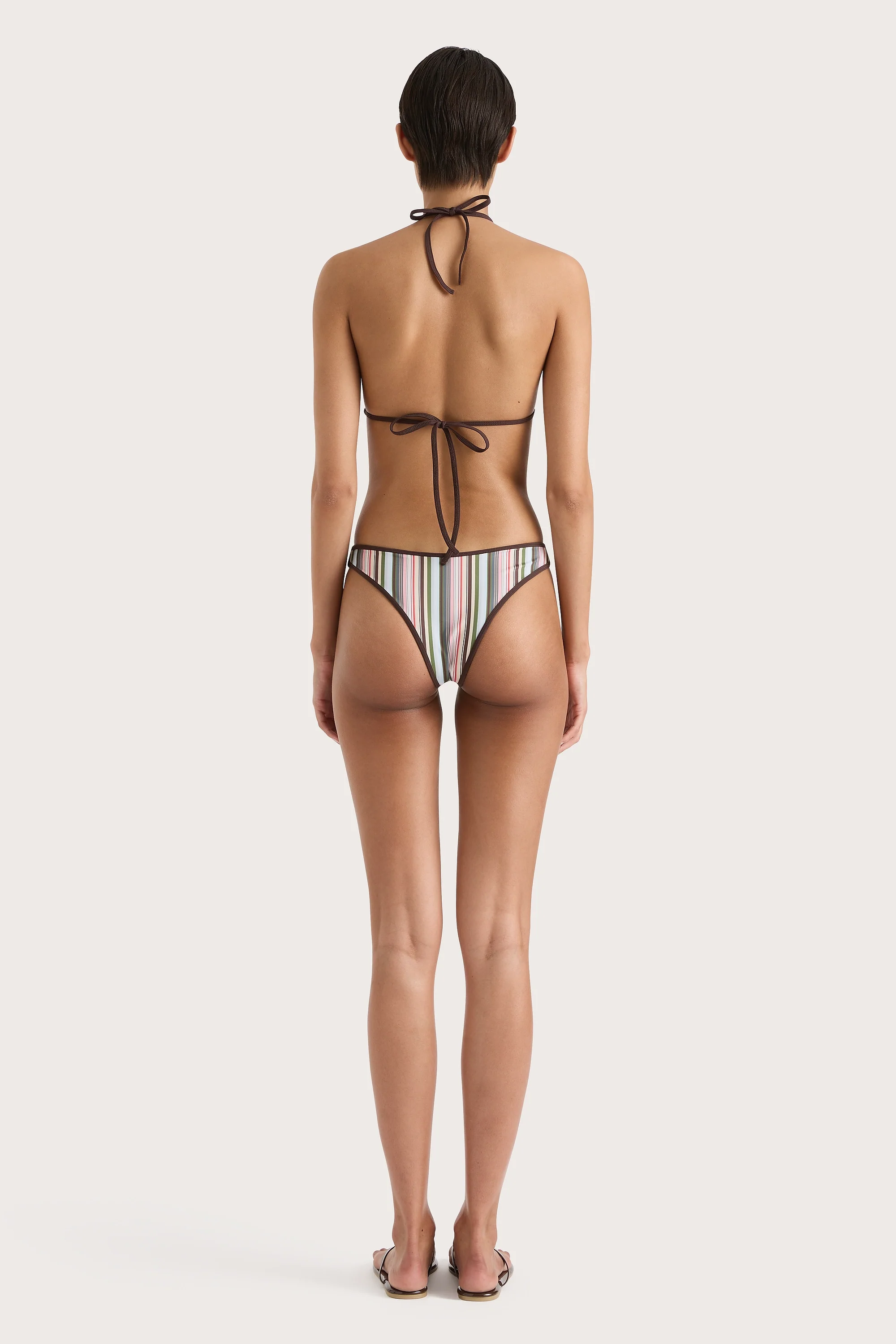 Ania Bikini Top Meleu Stripe Multi - Final Sale - Image 5