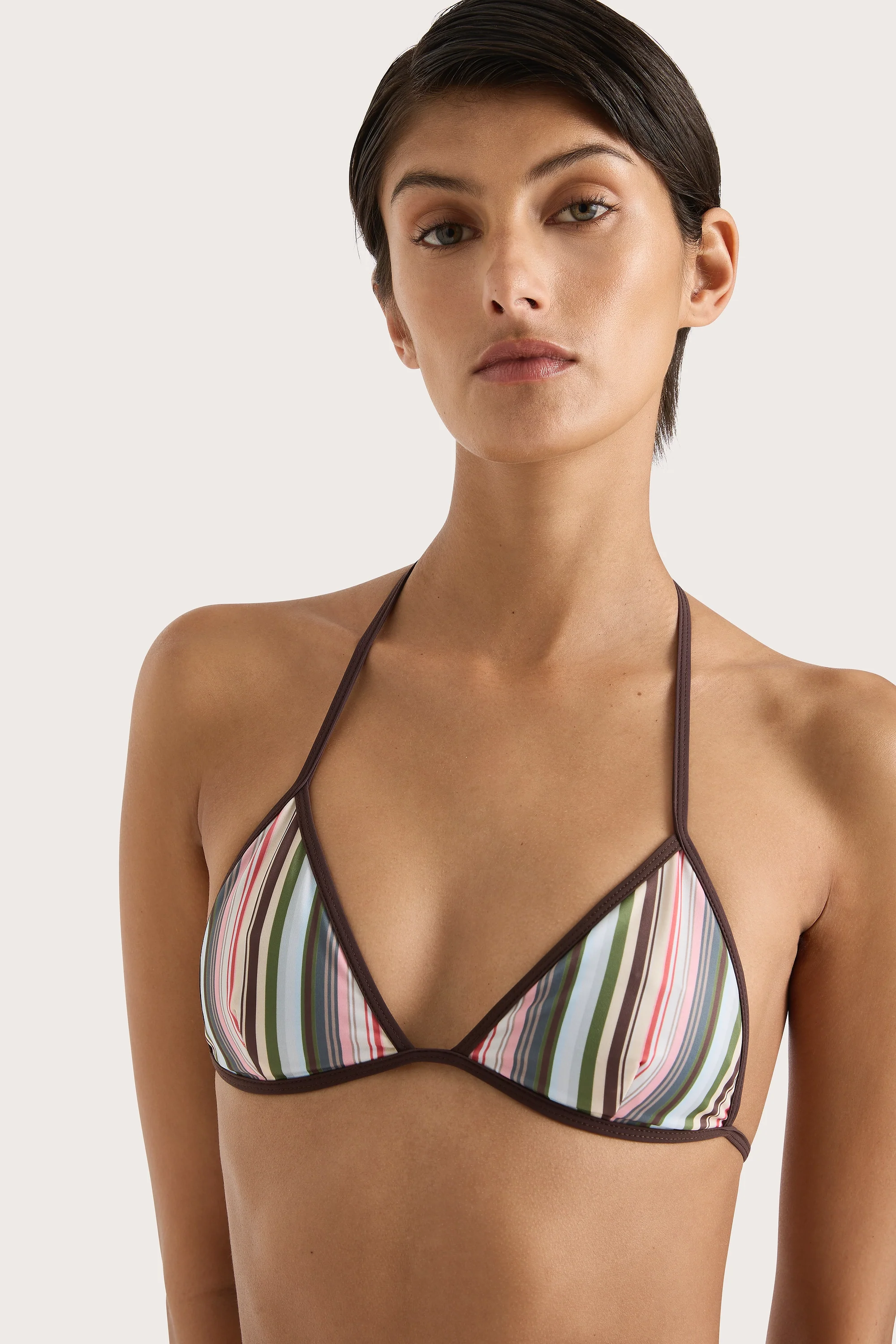 Ania Bikini Top Meleu Stripe Multi - Final Sale - Image 6