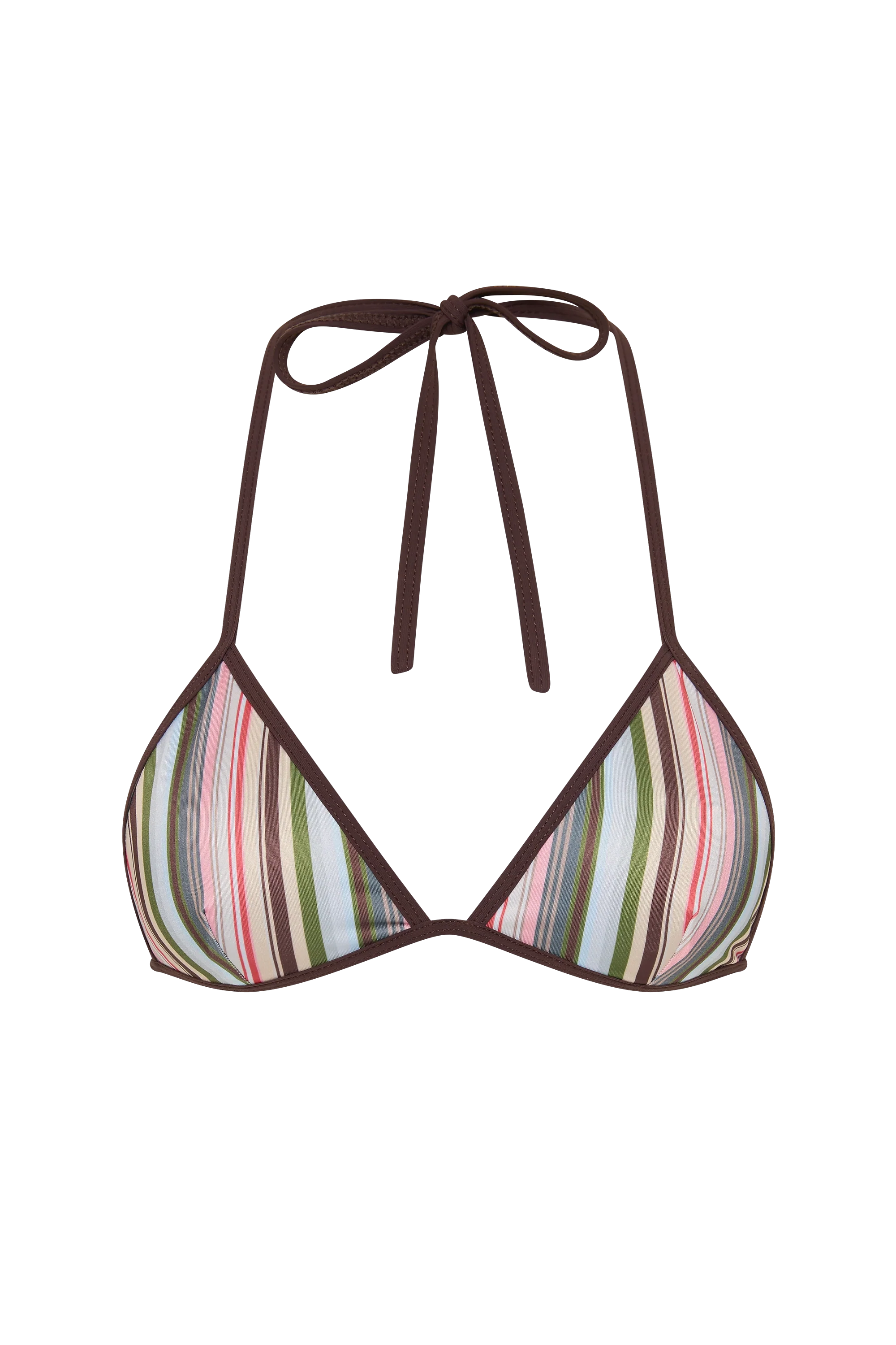 Ania Bikini Top Meleu Stripe Multi - Final Sale - Image 8