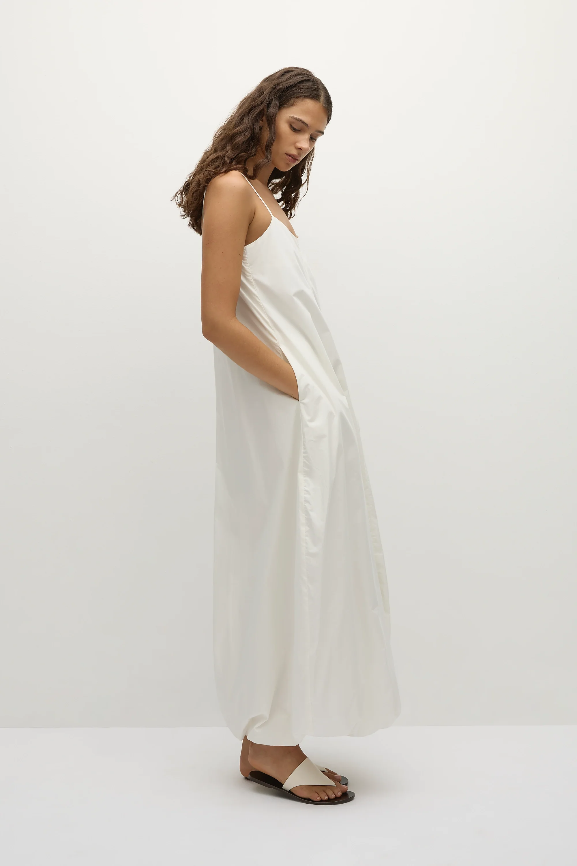 Aniela Maxi Dress White - Final Sale - Image 3
