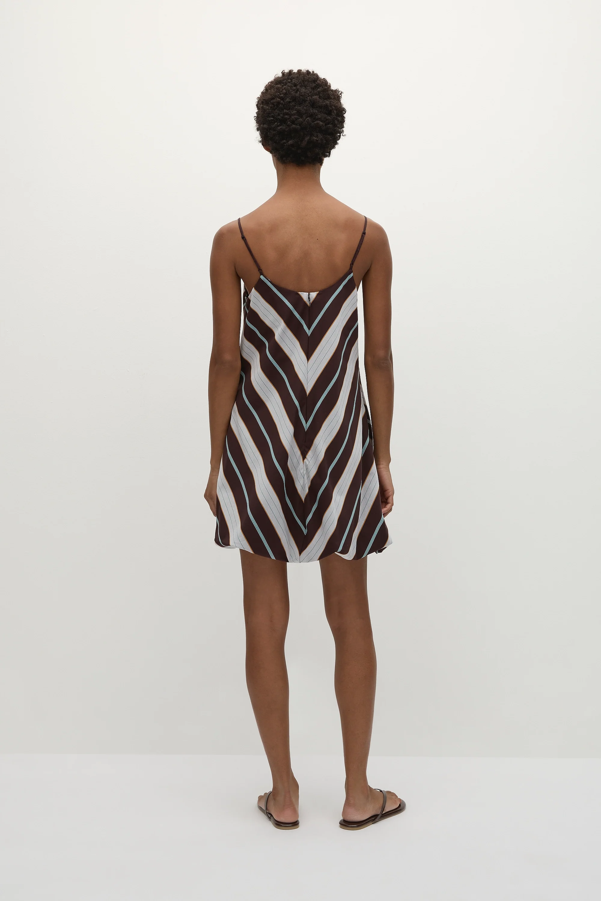Aniela Mini Dress Athens Stripe - Final Sale - Image 5