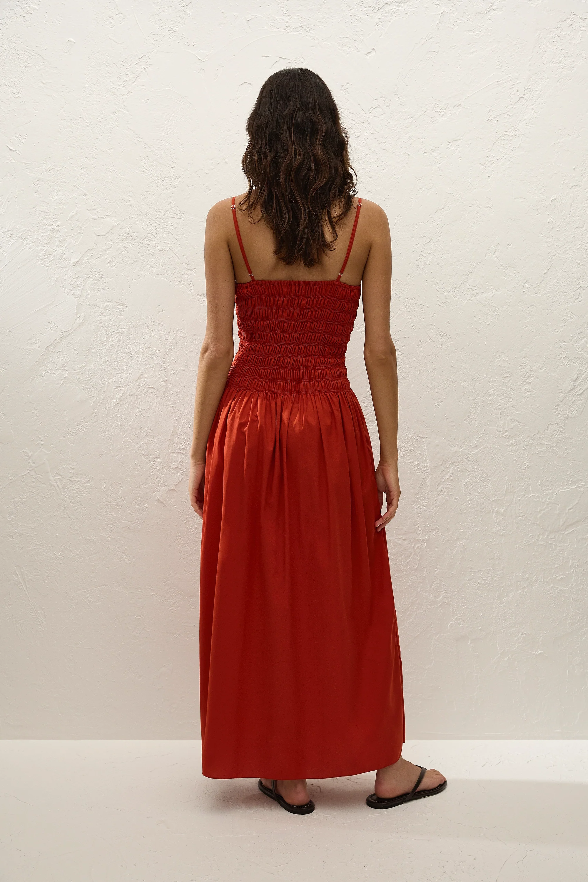 Araceli Maxi Dress Dusty Tomato - Image 4