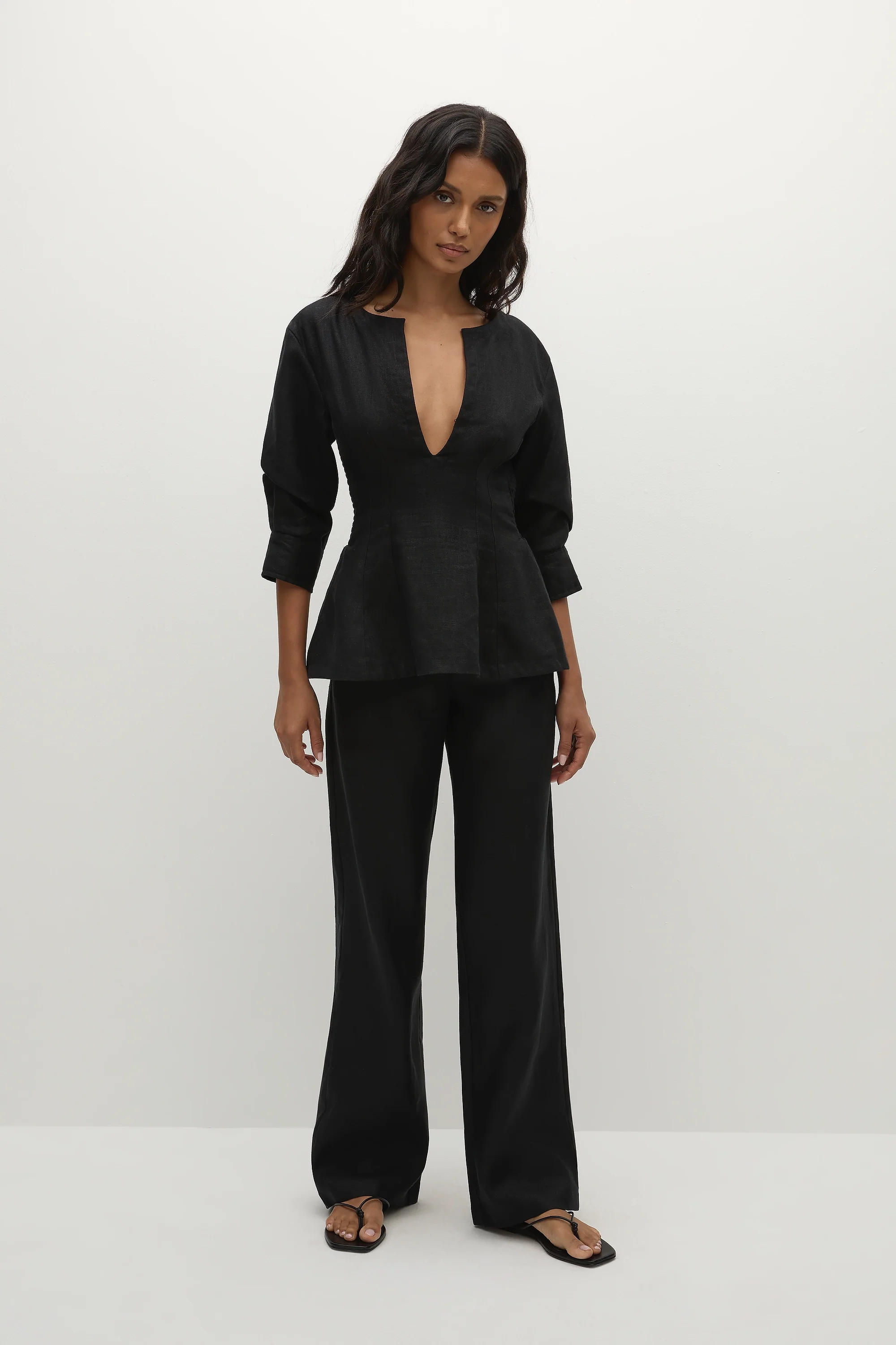 Asha Top Black - Final Sale - Image 3