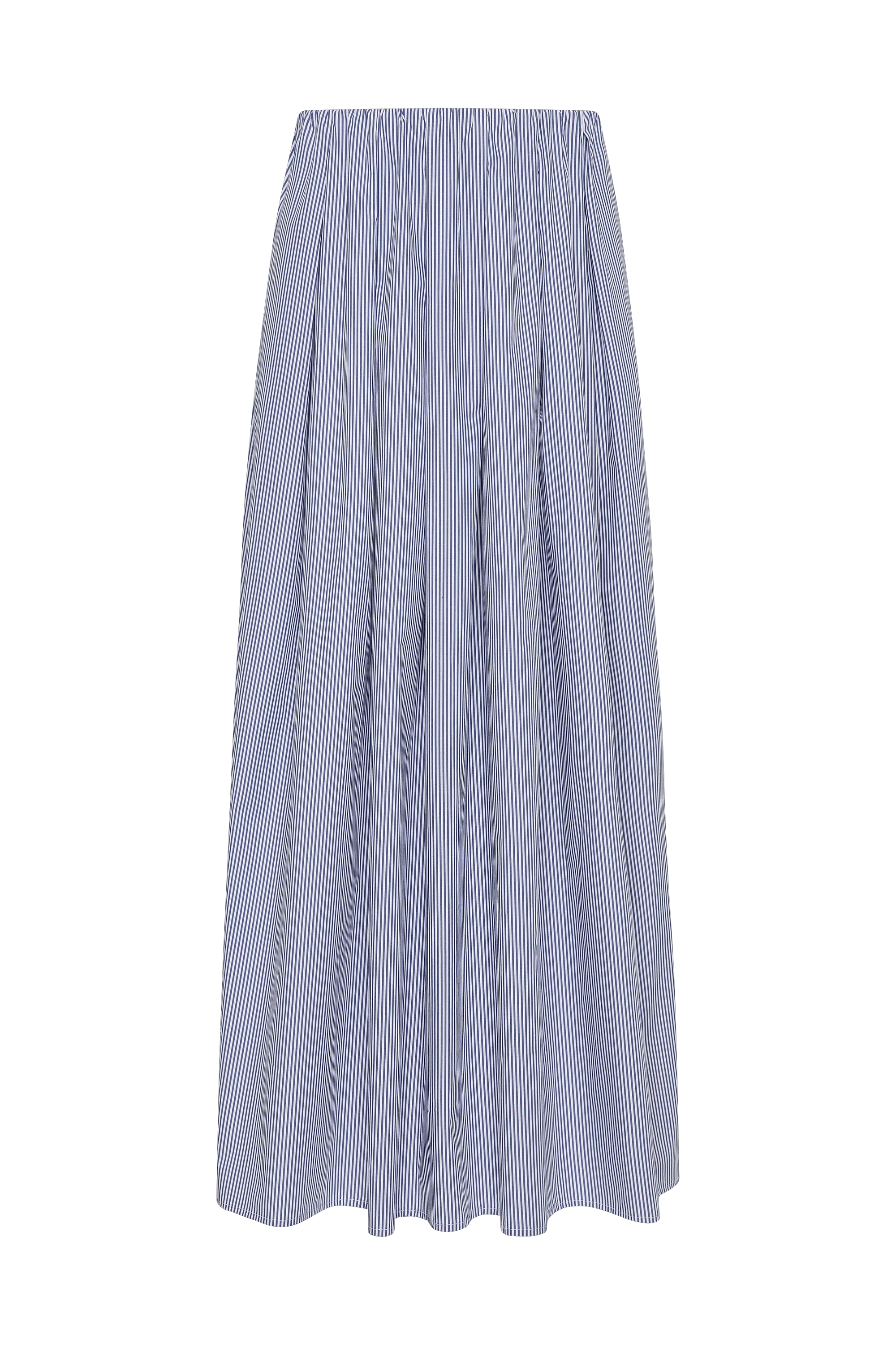 Astrid Skirt Helle Stripe Vintage Navy - Image 8