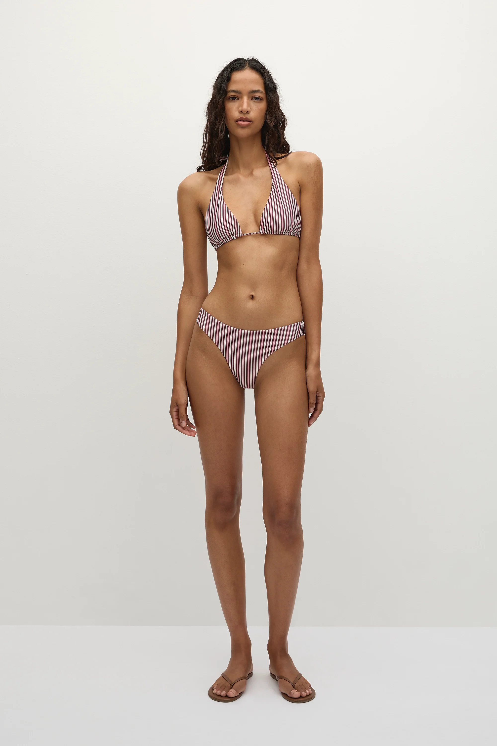 Bebe Bikini Bottom Clare Stripe - Final Sale