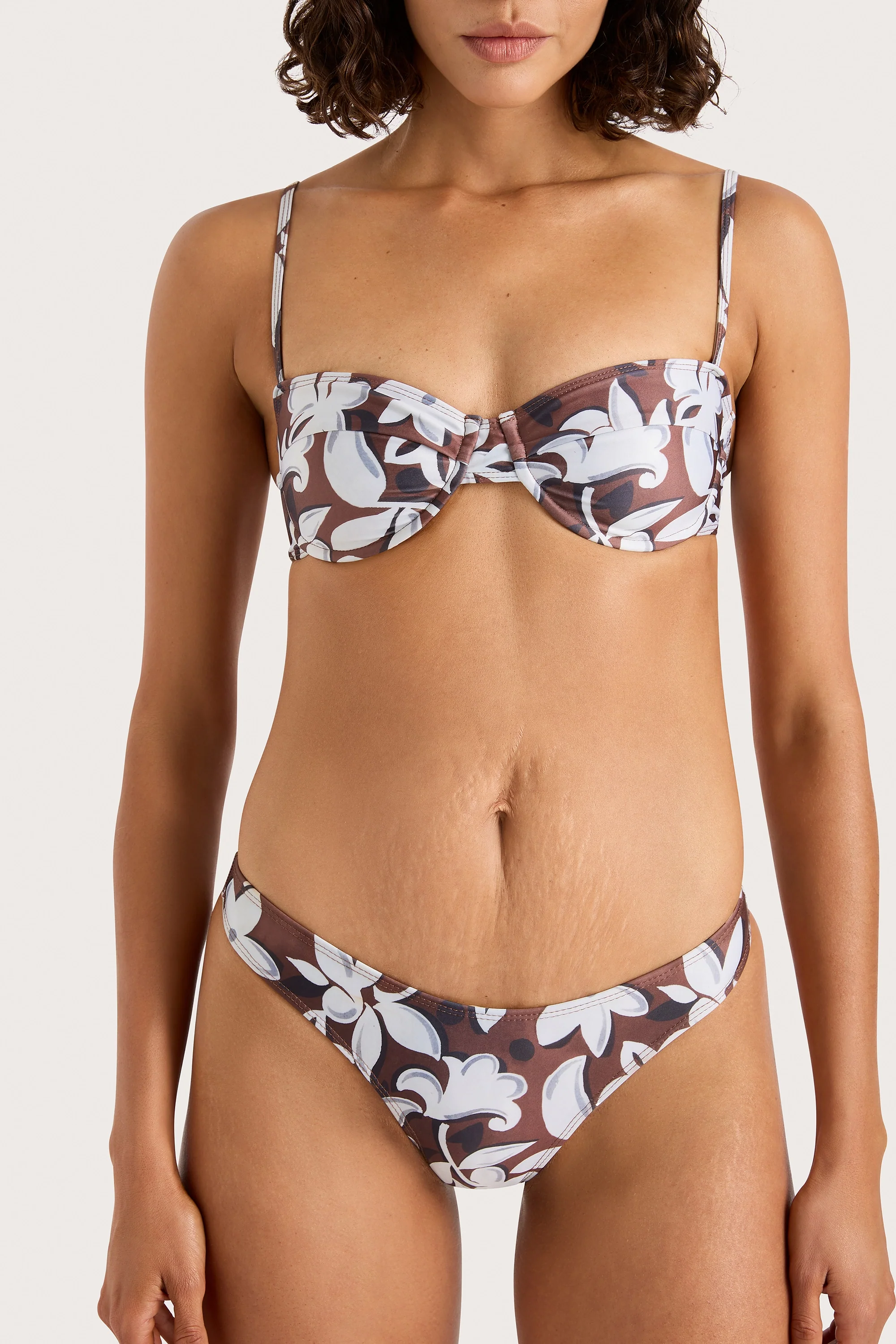 Bebe Bikini Bottom Plumeria - Final Sale - Image 2