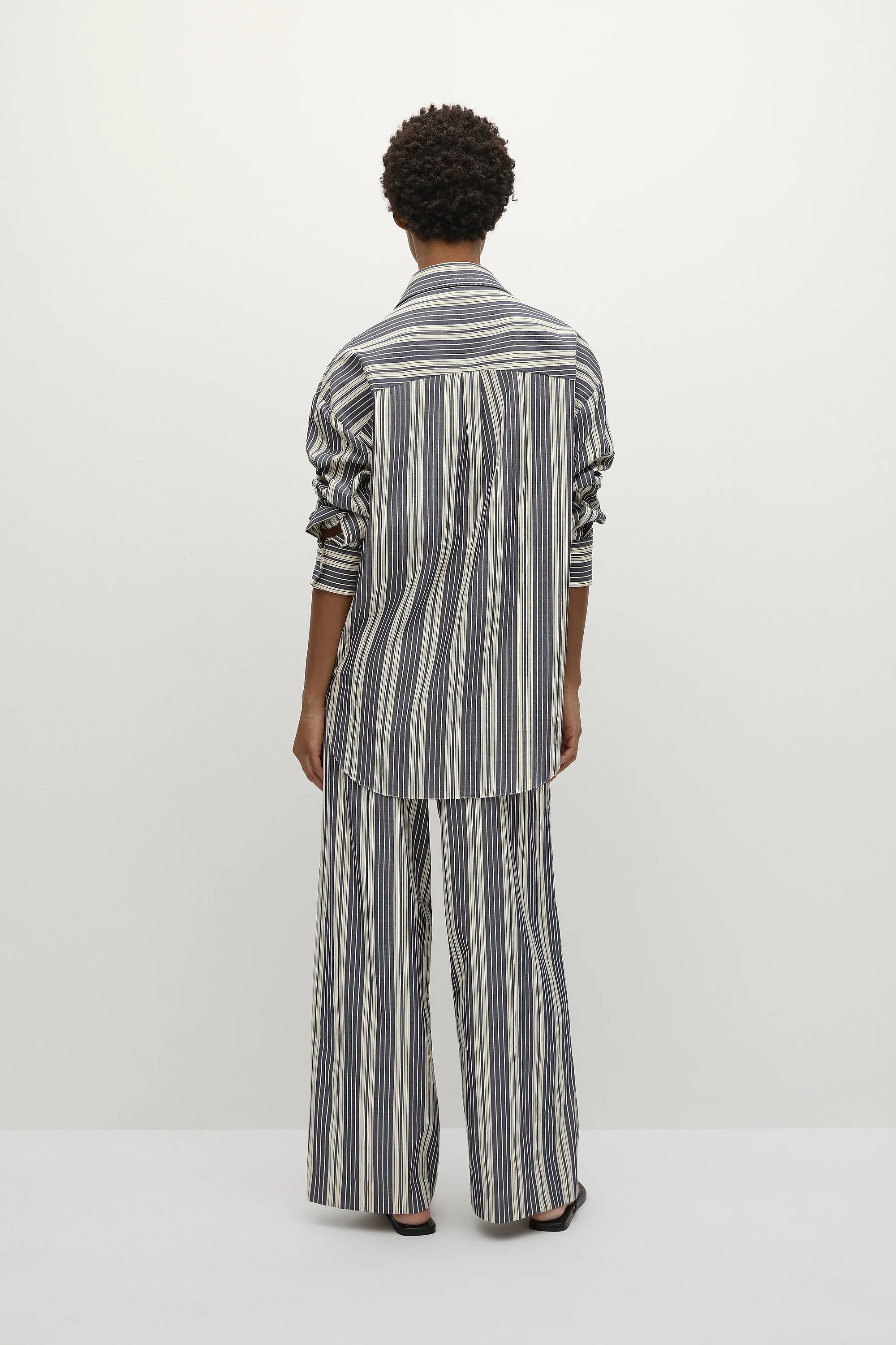 Capri Shirt Antique Navy Stripe - Final Sale - Image 5