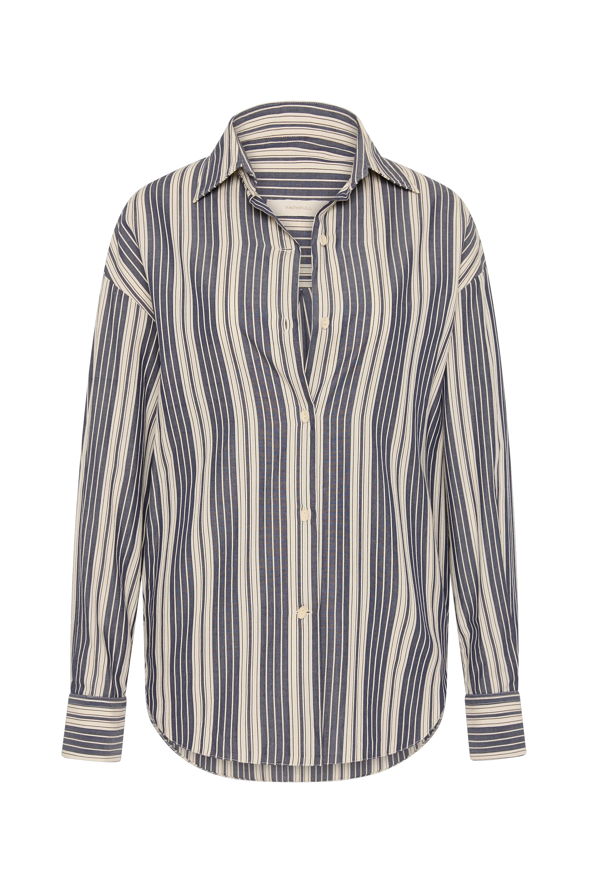 Capri Shirt Antique Navy Stripe - Final Sale - Image 7