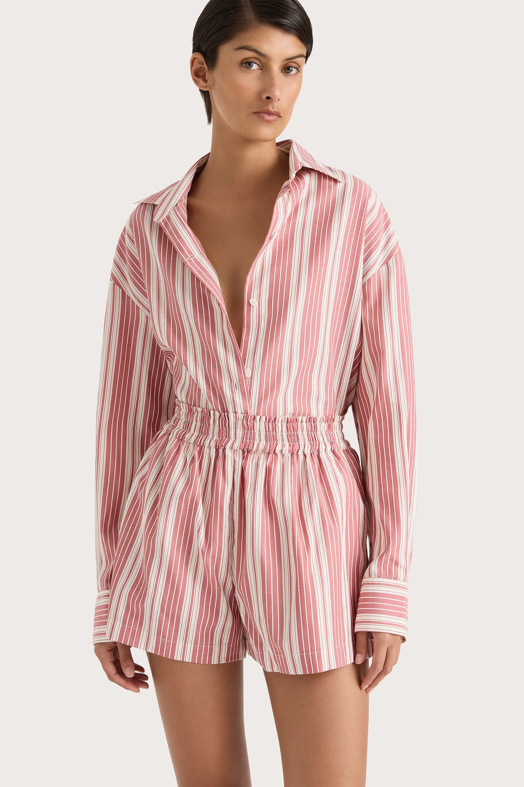 En Vau Shirt Cherry Stripe - Final Sale - Image 12