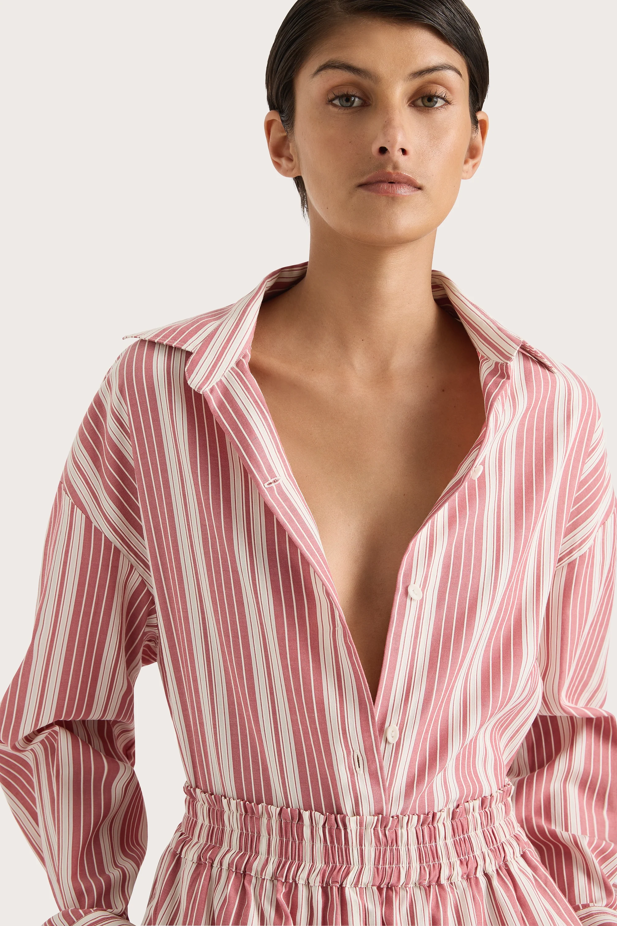En Vau Shirt Cherry Stripe - Final Sale - Image 13