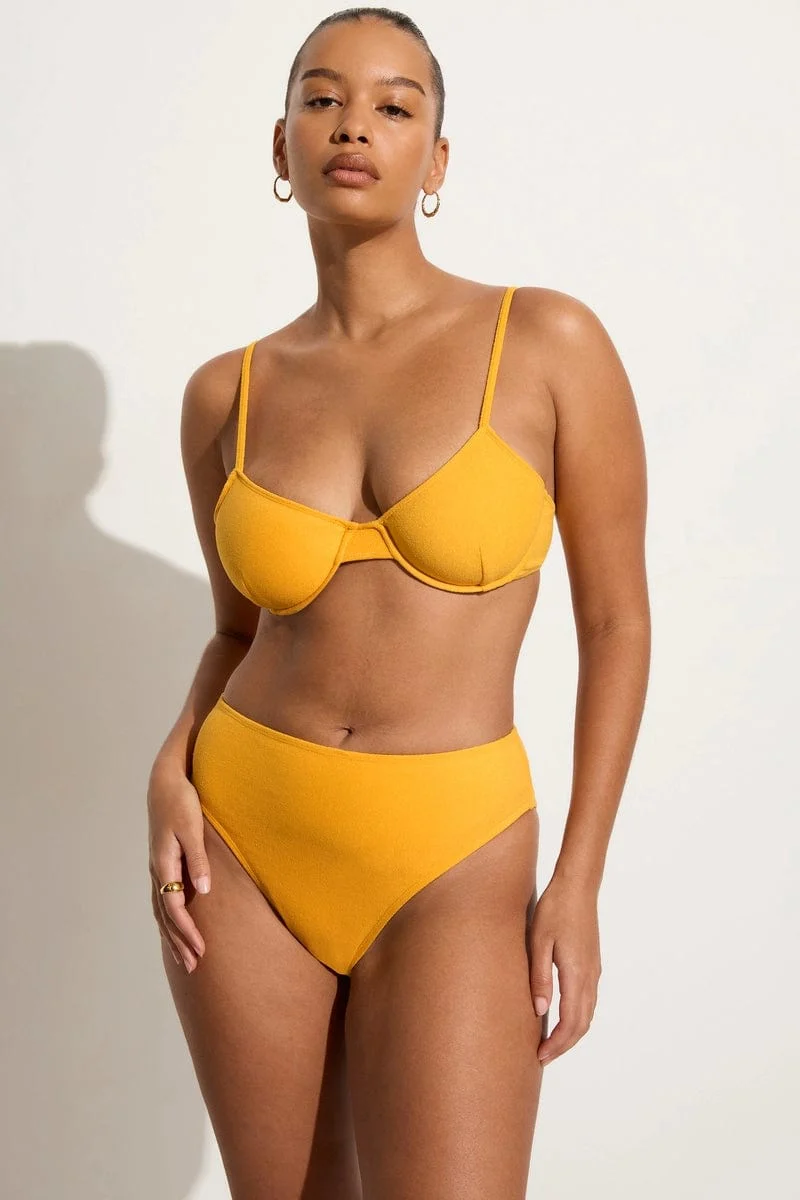 Citra Bikini Bottoms Citrus Towelling - Final Sale - Image 3