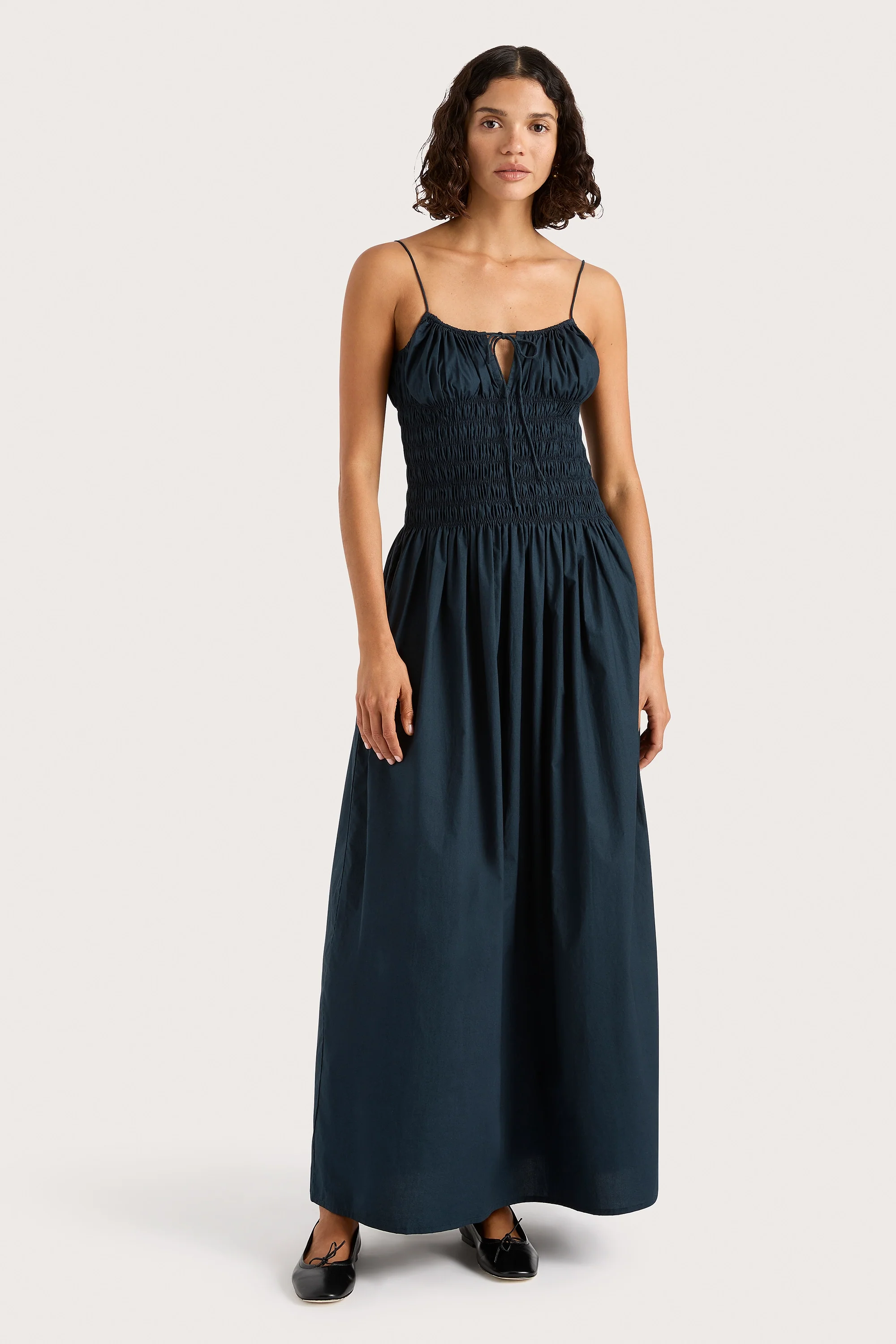 Claude Maxi Dress Navy - Final Sale - Image 5