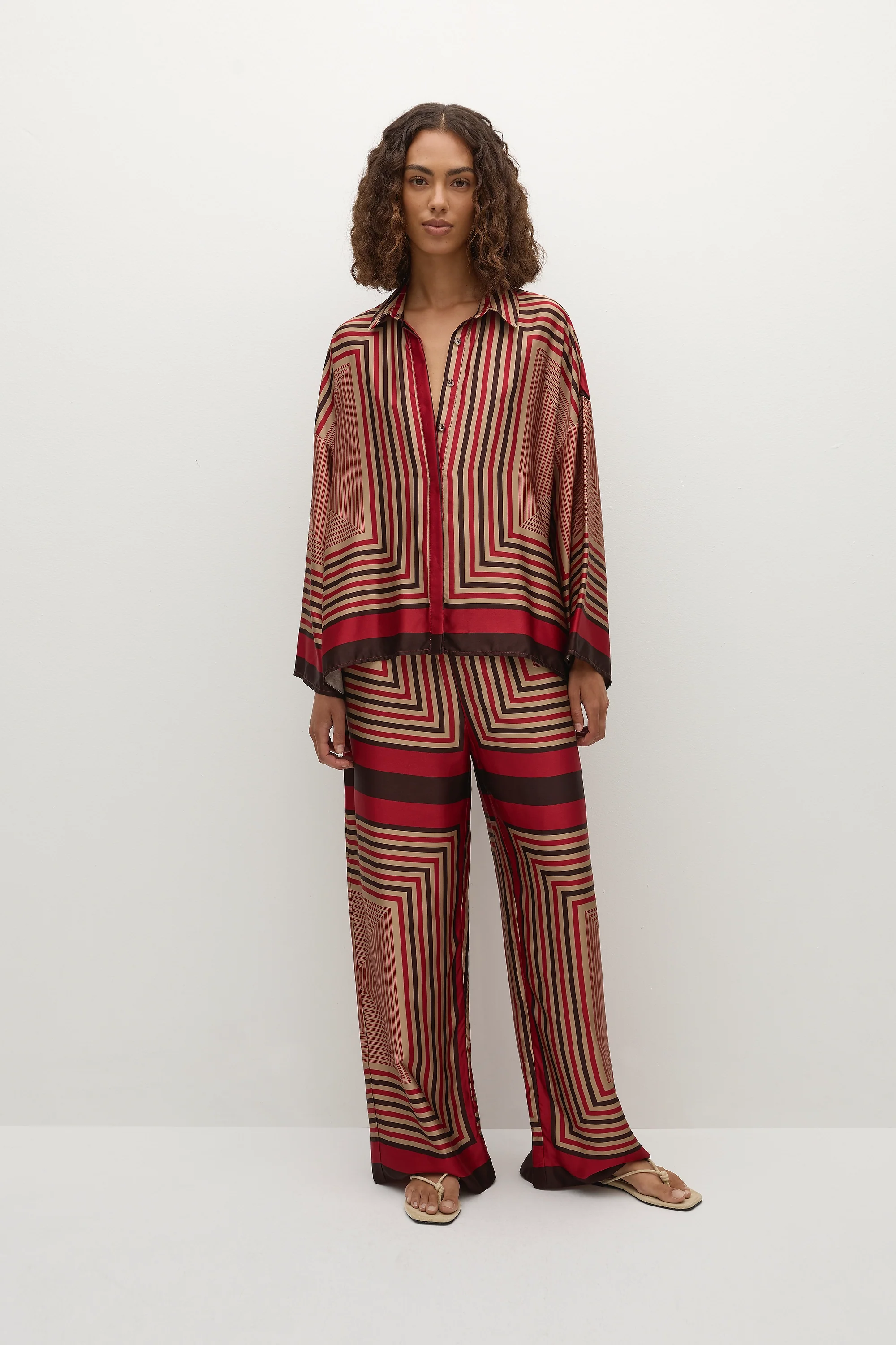 Cora Shirt Ylva Print - Final Sale