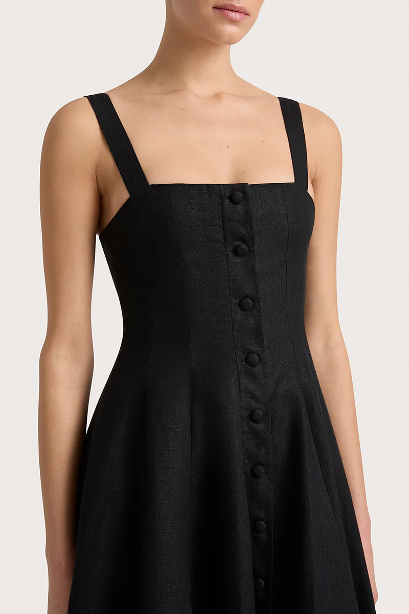 Corbiere Dress Black - Final Sale - Image 2