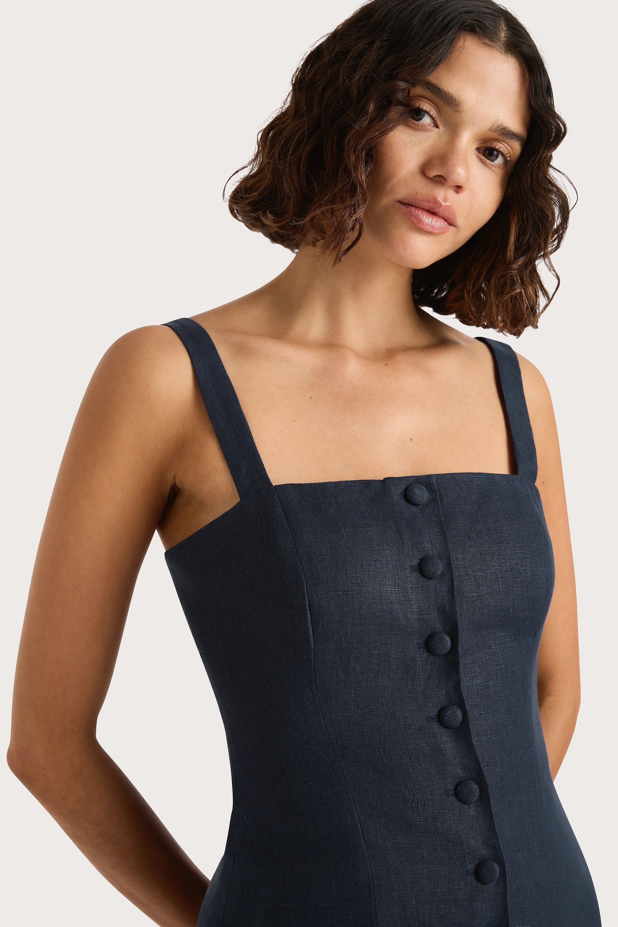 Corbiere Vest Navy - Final Sale - Image 5
