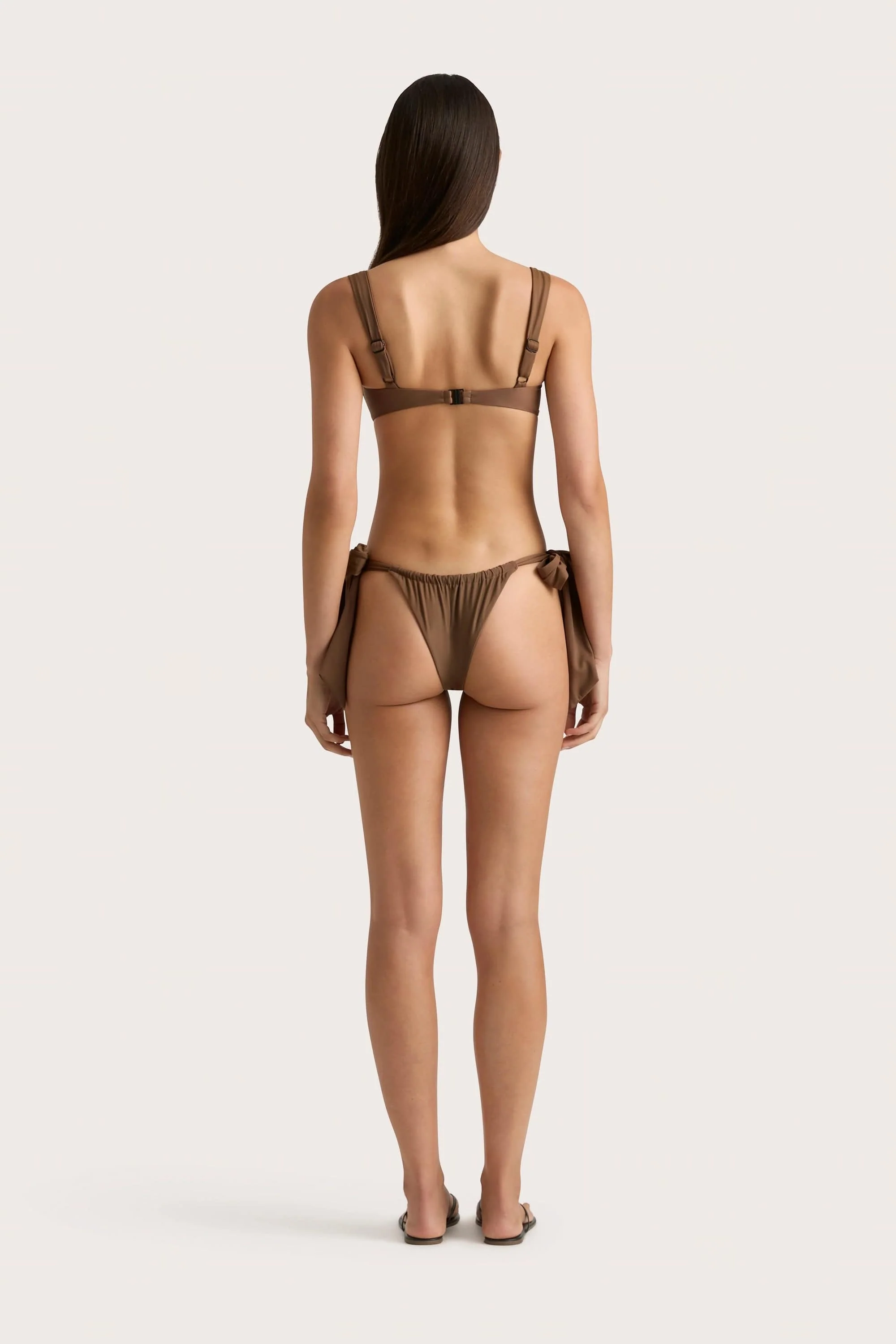 Costa Bikini Bottom Cocoa - Final Sale - Image 4
