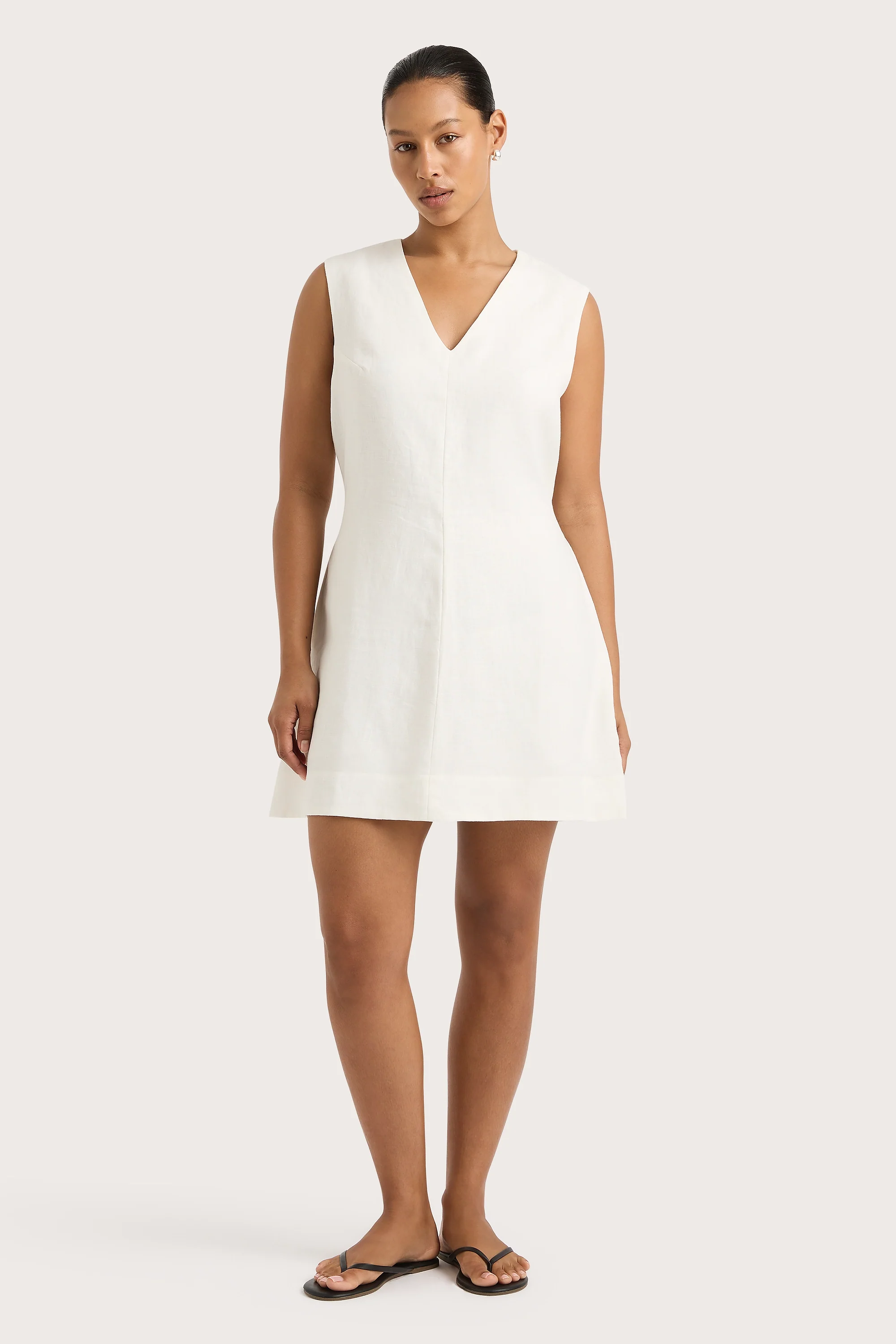 Daiane Mini Dress White - Final Sale - Image 6