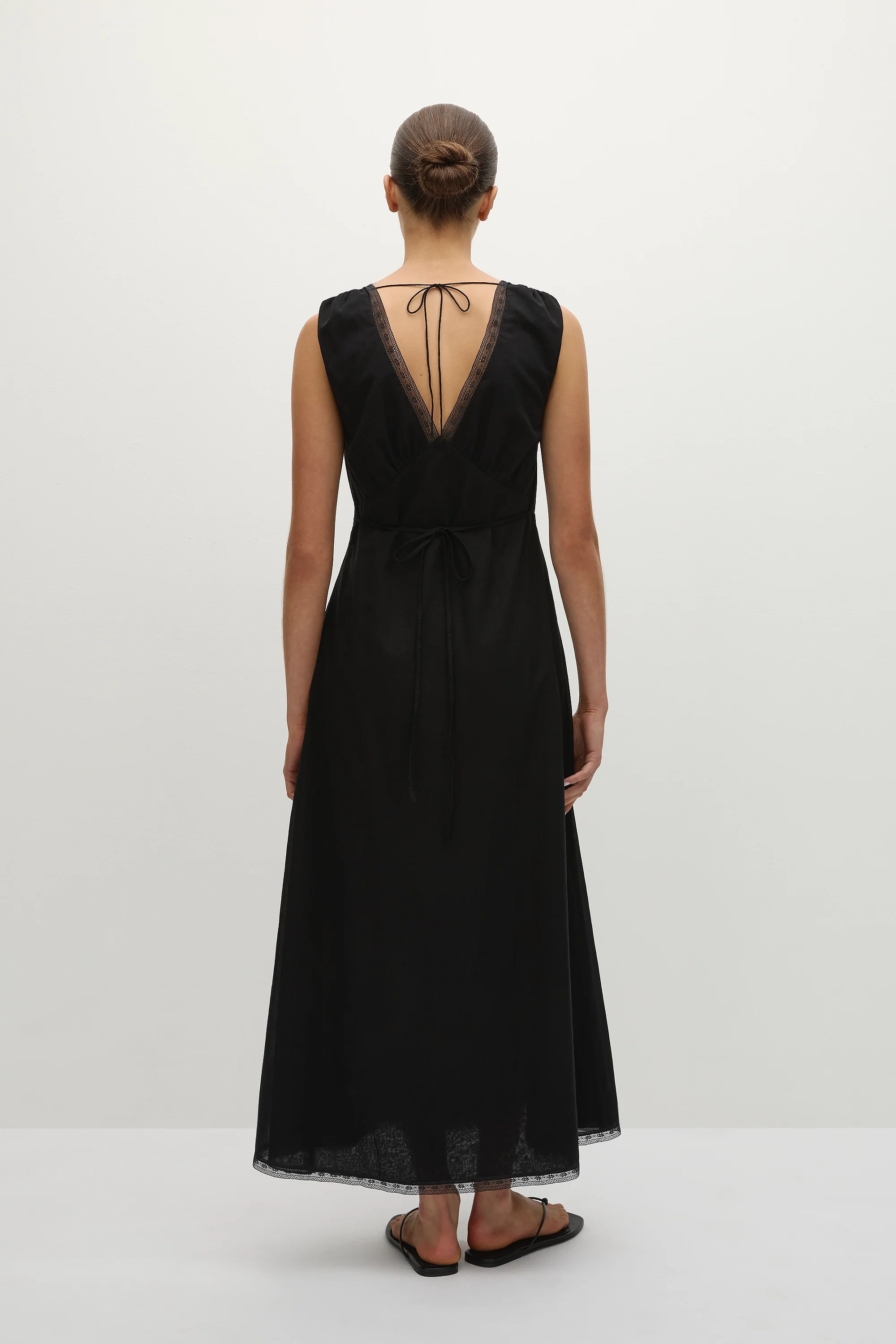 Denise Maxi Dress Black - Final Sale - Image 4