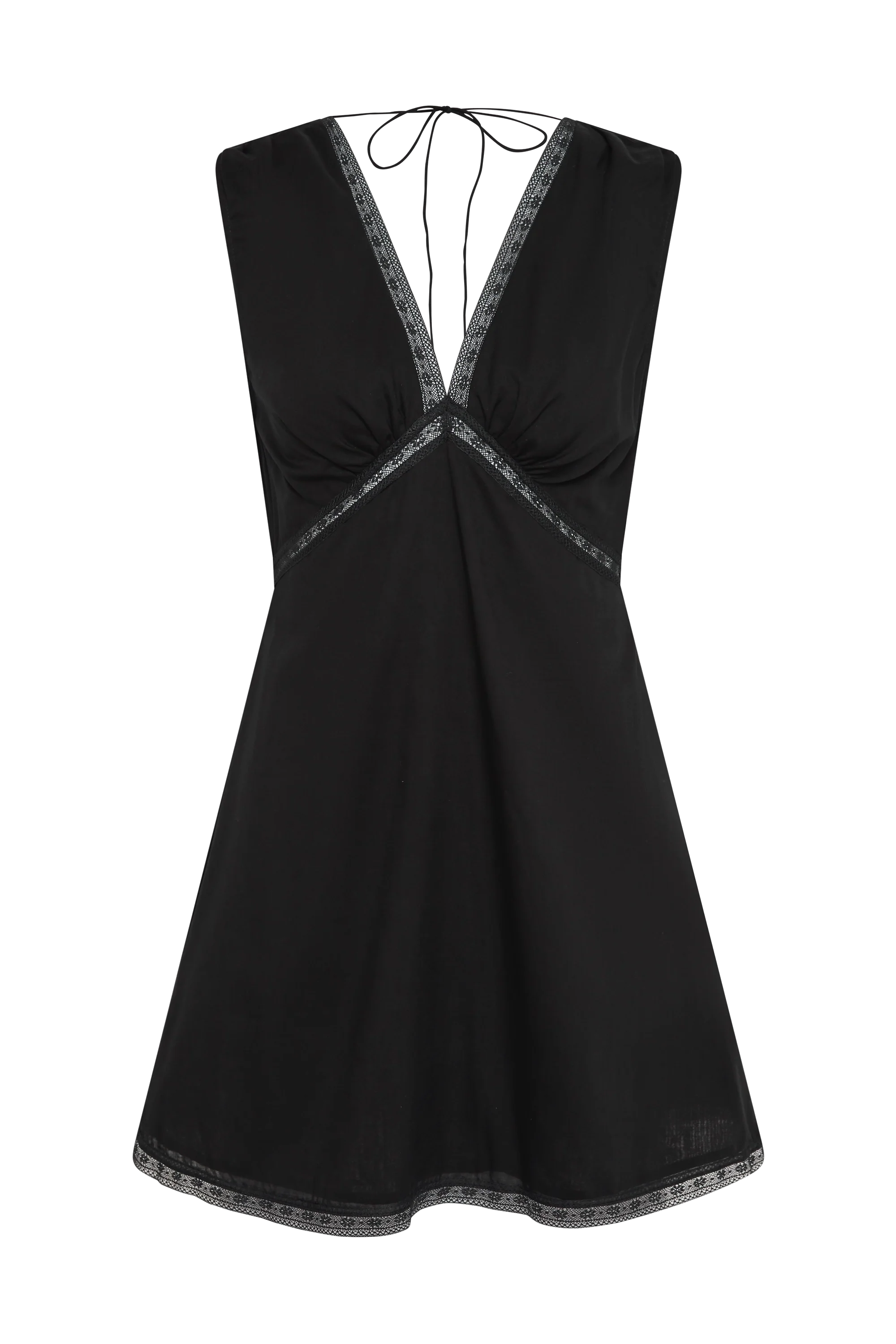 Denise Mini Dress Black - Final Sale - Image 6