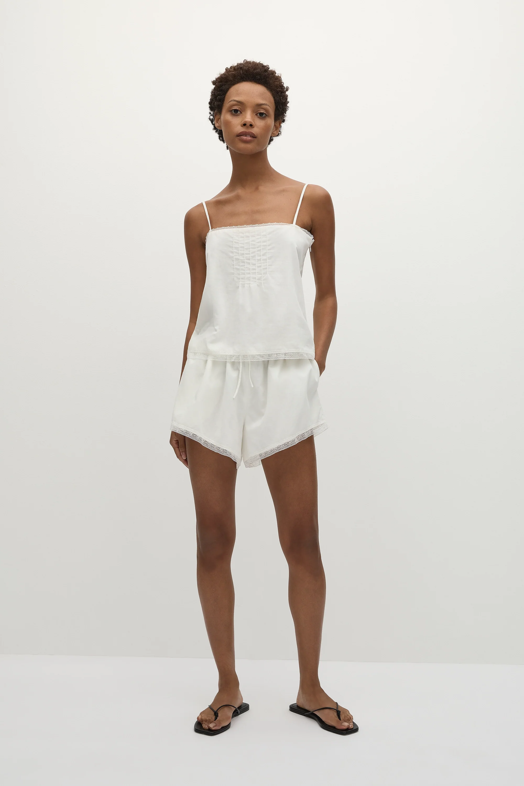 Denise Shorts White - Final Sale