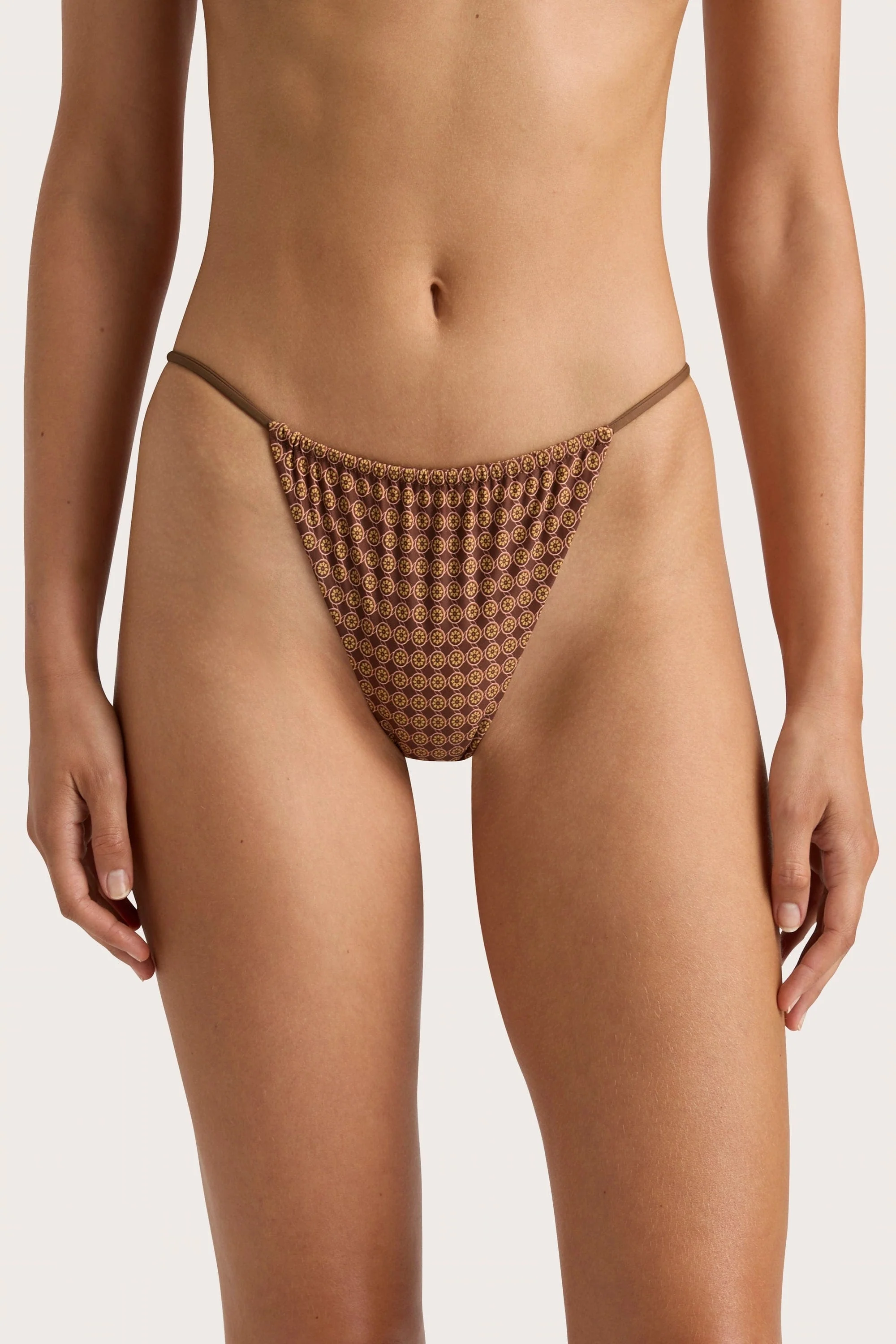 Elea Bikini Bottom Oliander Cocoa - Final Sale - Image 3