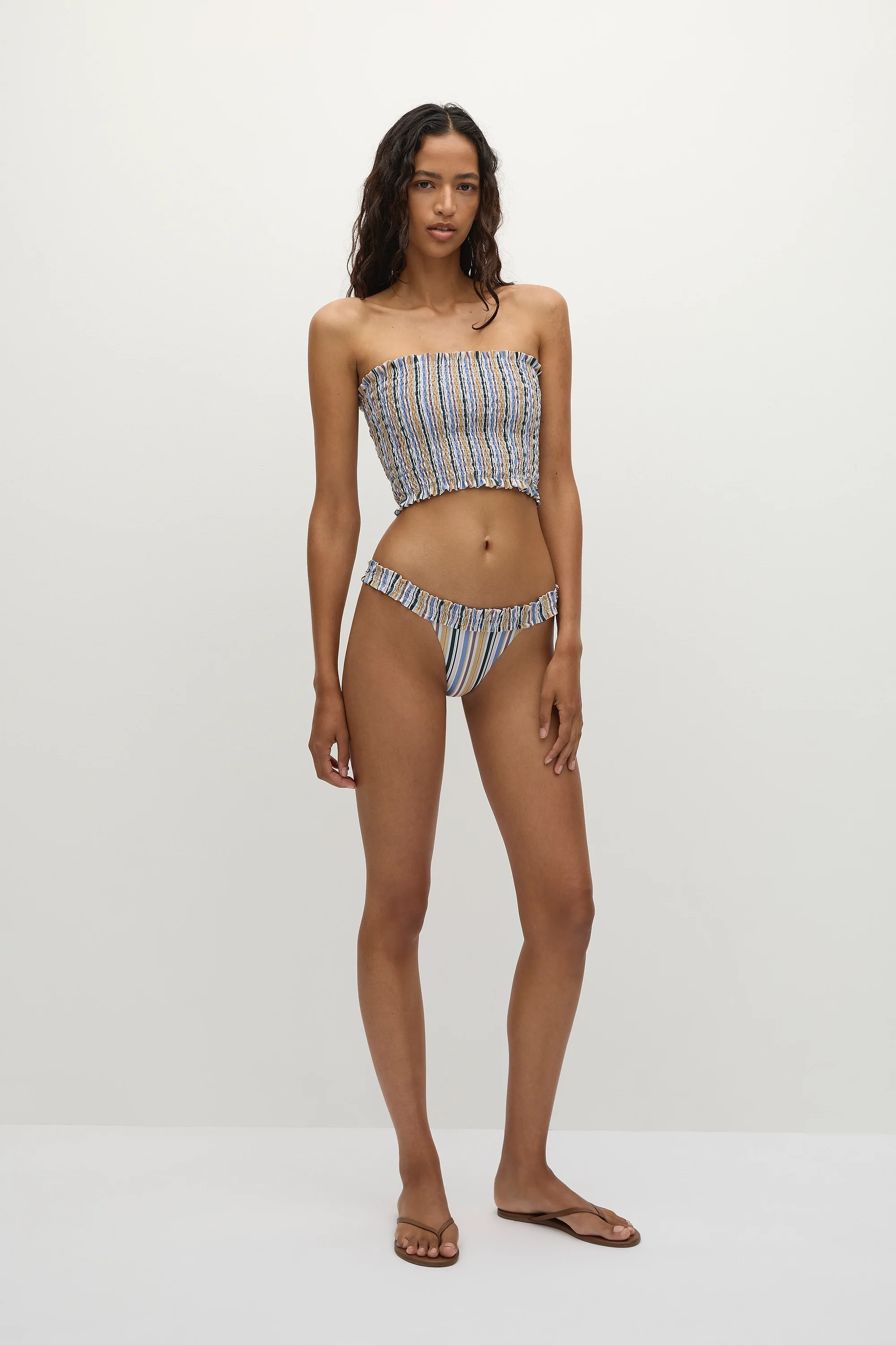 Elisa Bikini Top Sifnos Stripe - Final Sale - Image 3