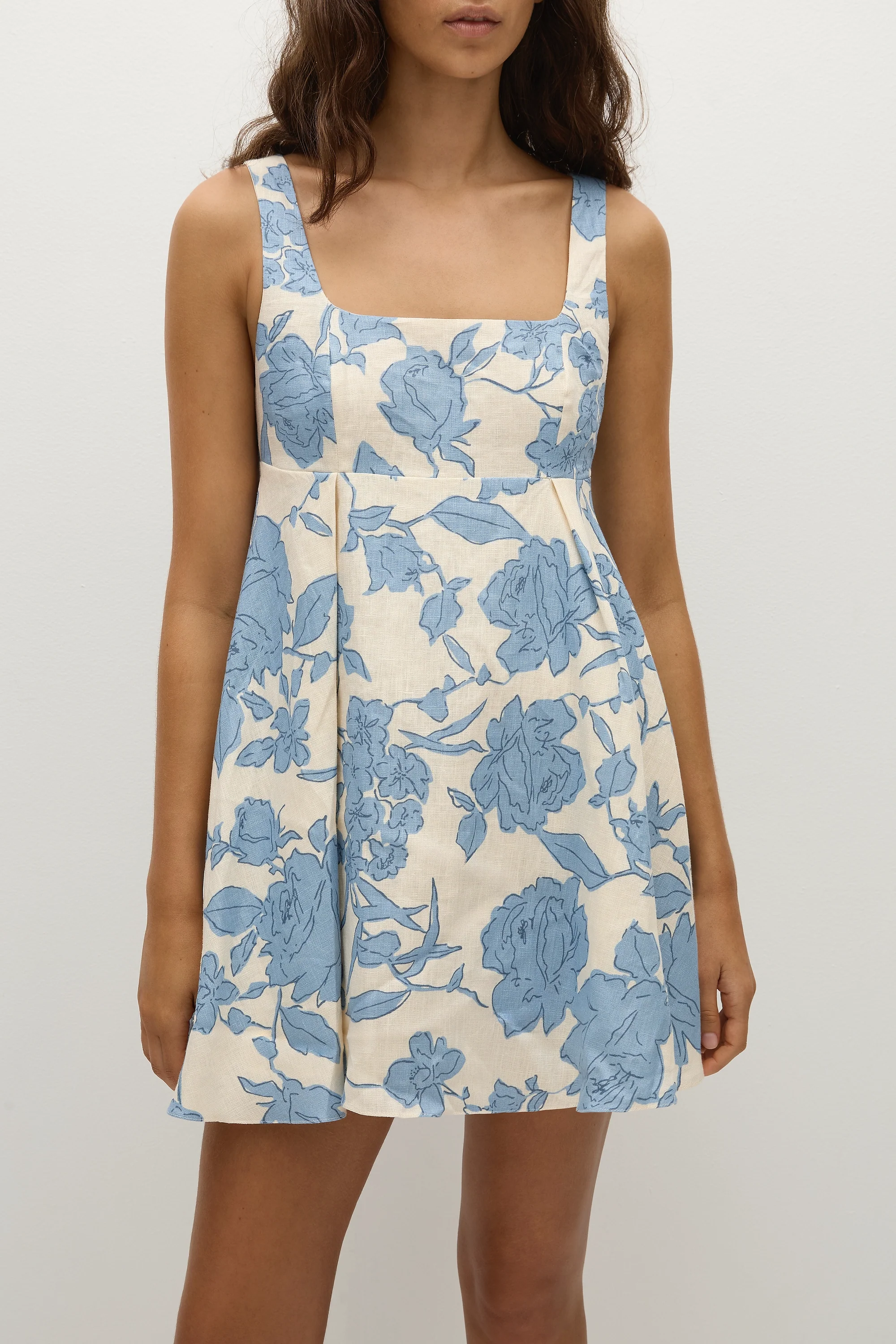Ellie Mini Dress Oline Floral - Image 2