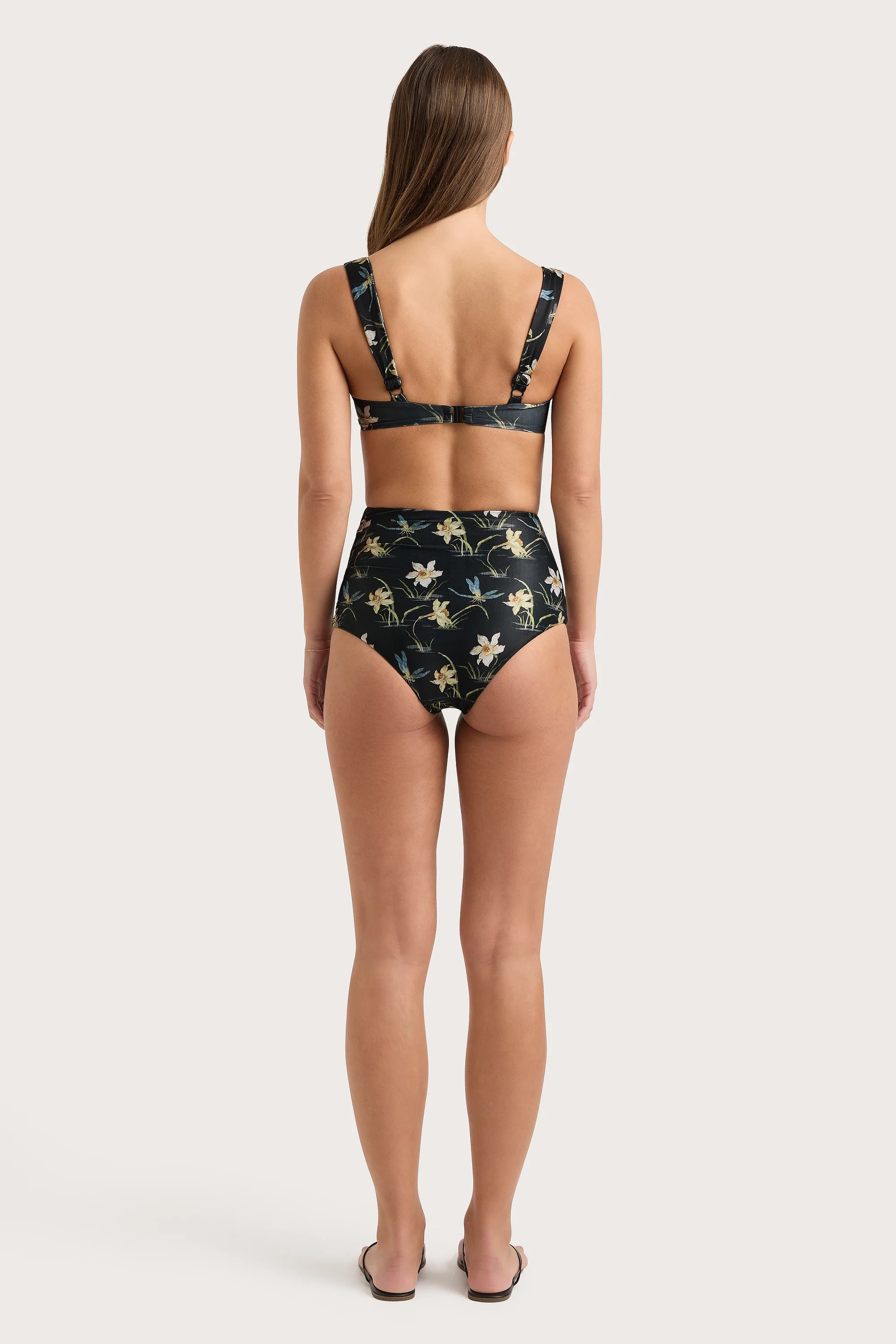 Emily Bikini Top Daffodil Print - Final Sale - Image 4