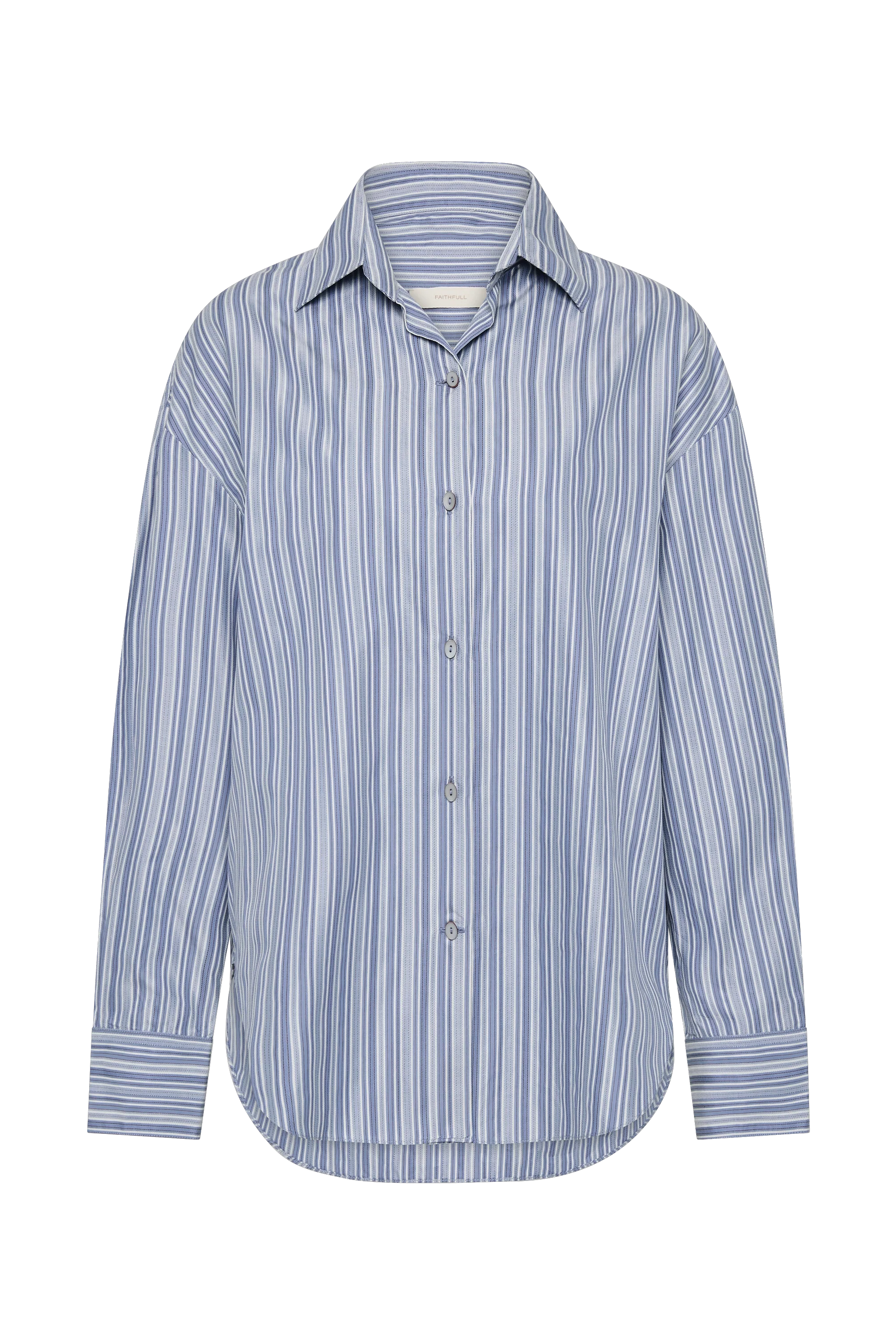 En Vau Shirt Blue Stripe - Final Sale - Image 11