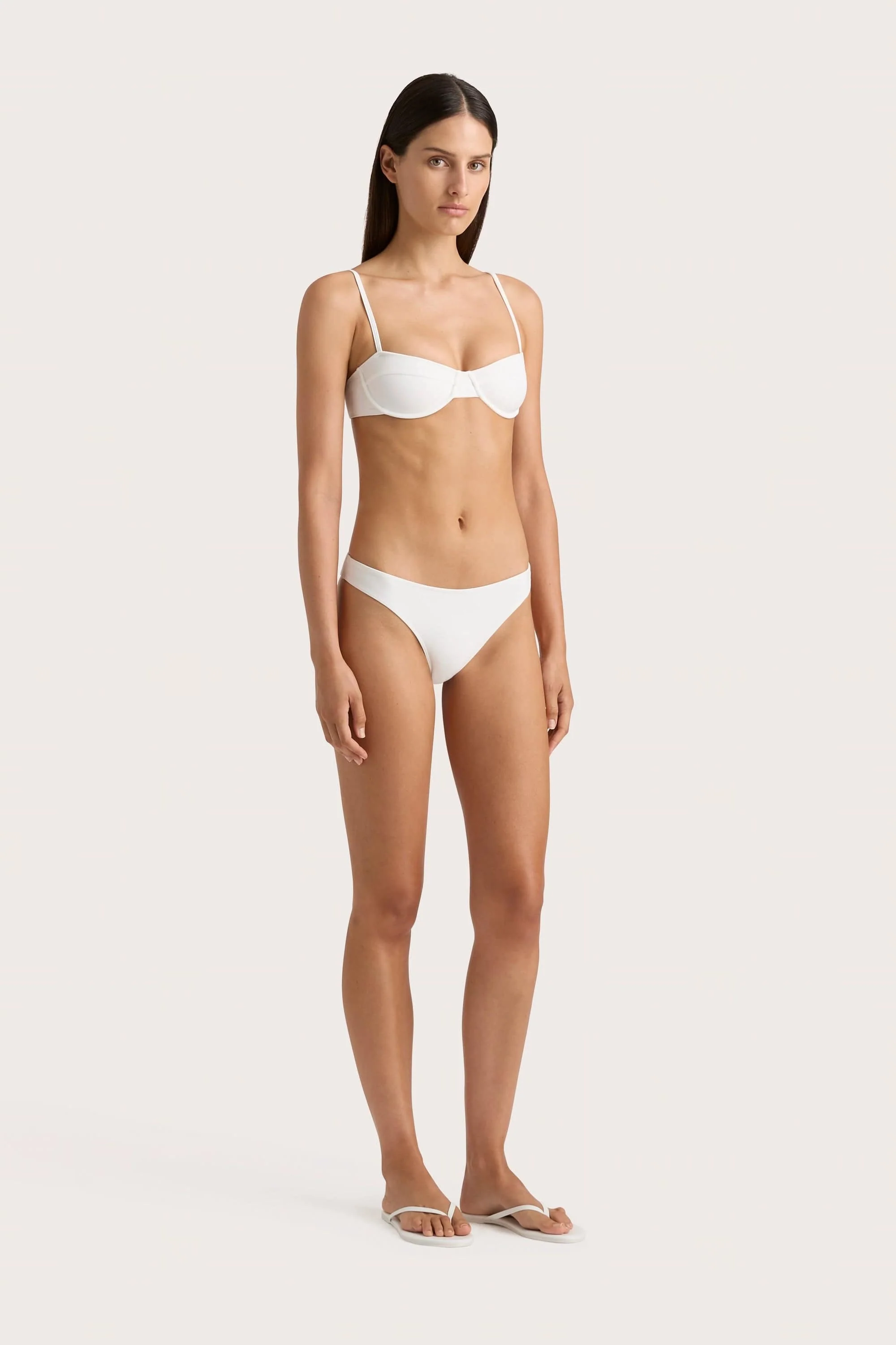 Farrah Bikini Top White - Final Sale - Image 3