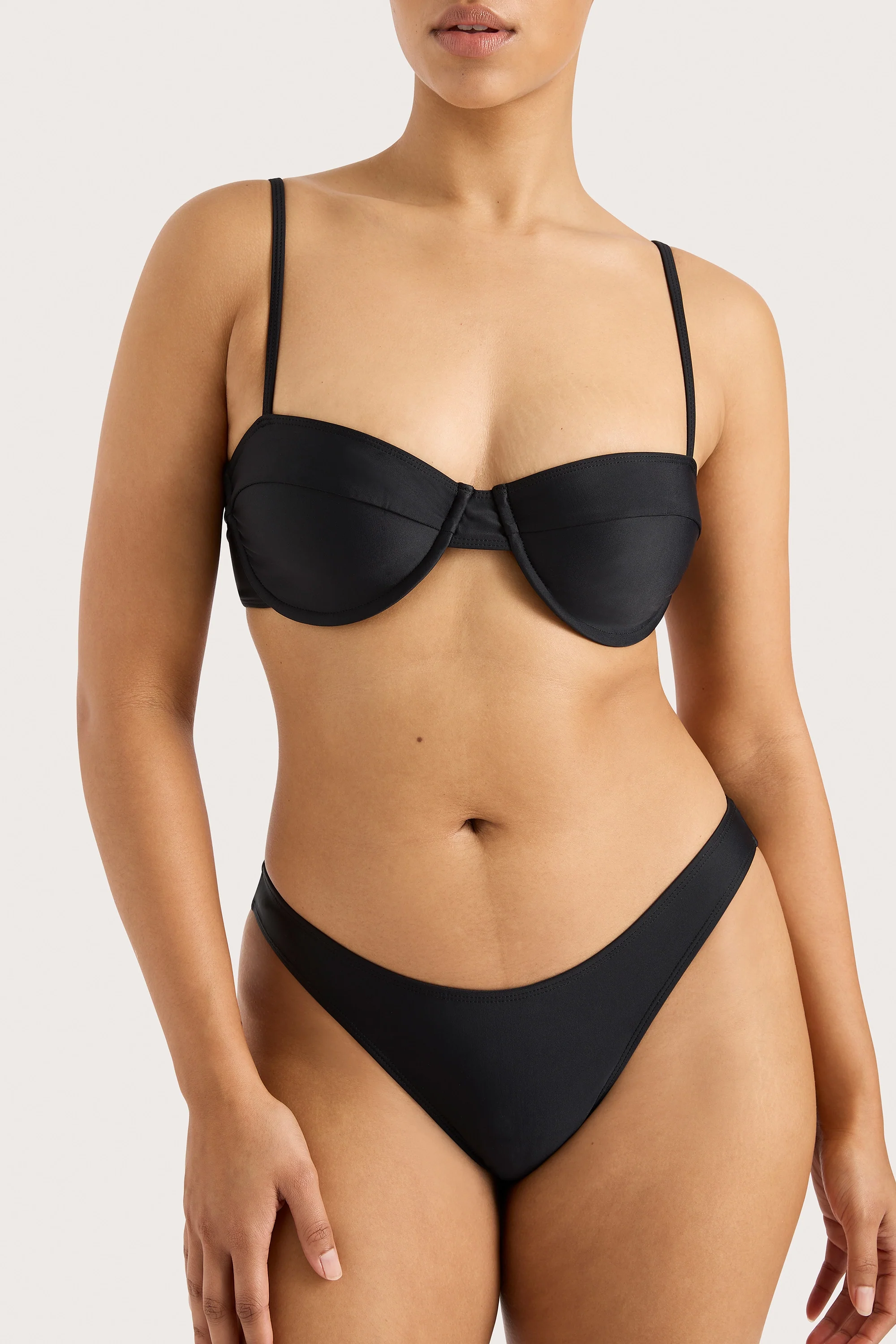 Farrah Bikini Top Black - Final Sale - Image 3