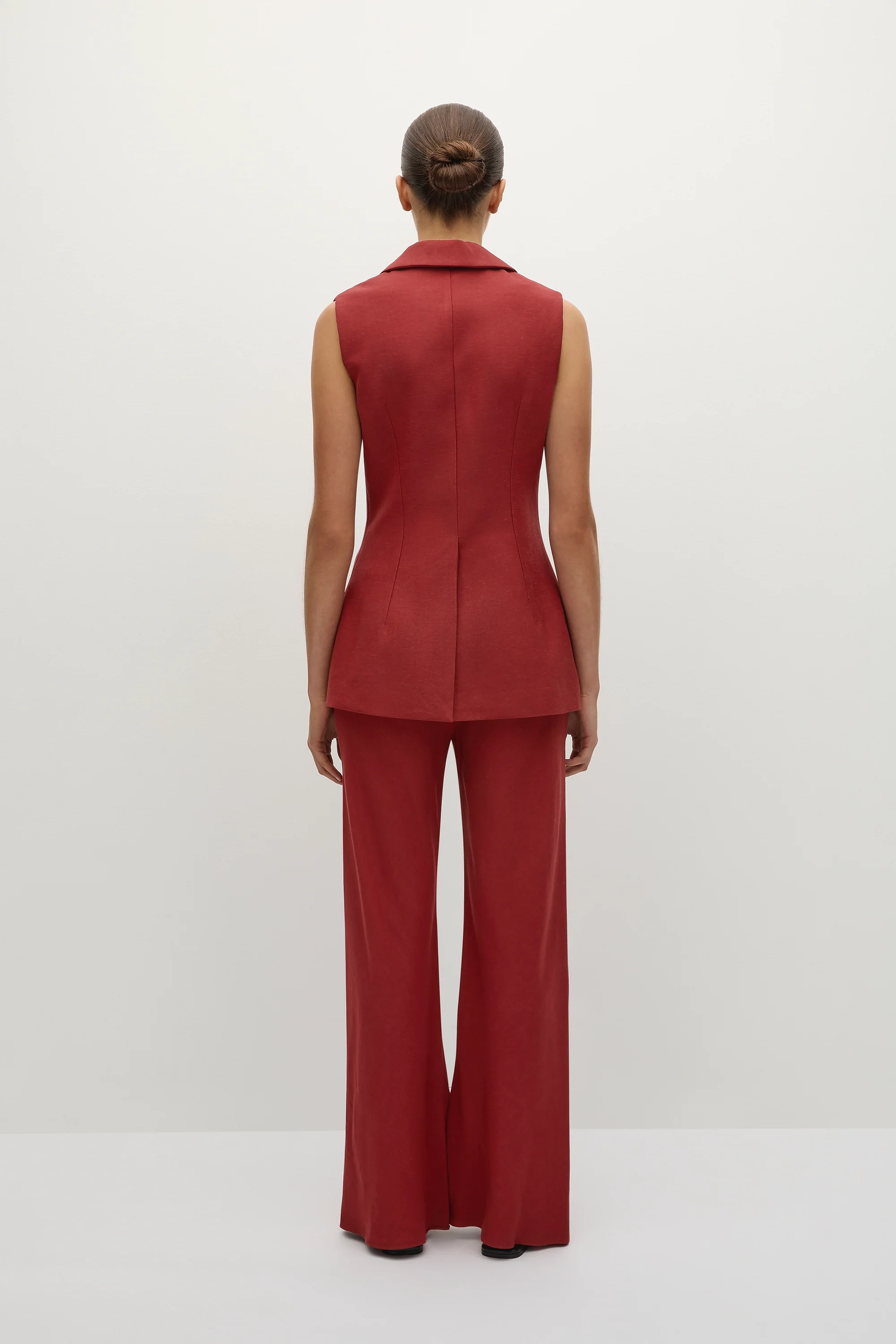 Florine Blazer Deep Red - Final Sale - Image 4