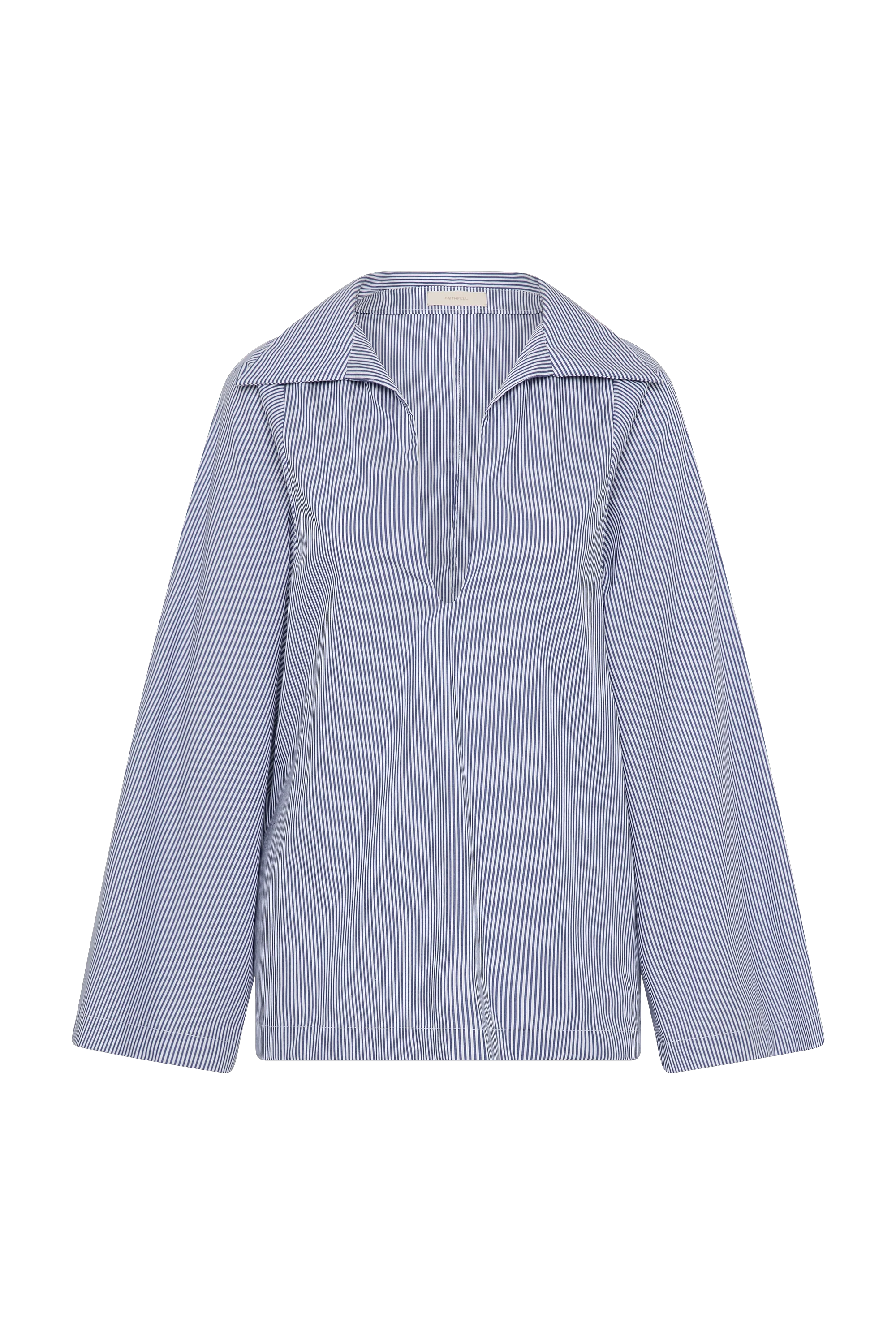 Gaia Top Helle Stripe Vintage Navy - Image 8