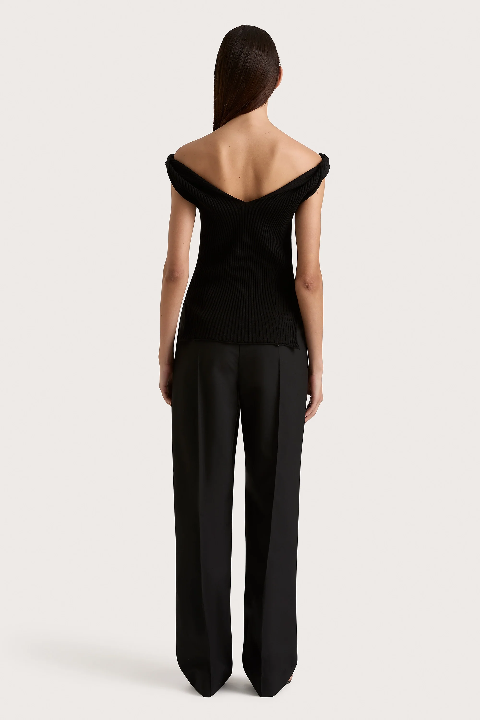 Heidi Knit Top Black - Final Sale - Image 4