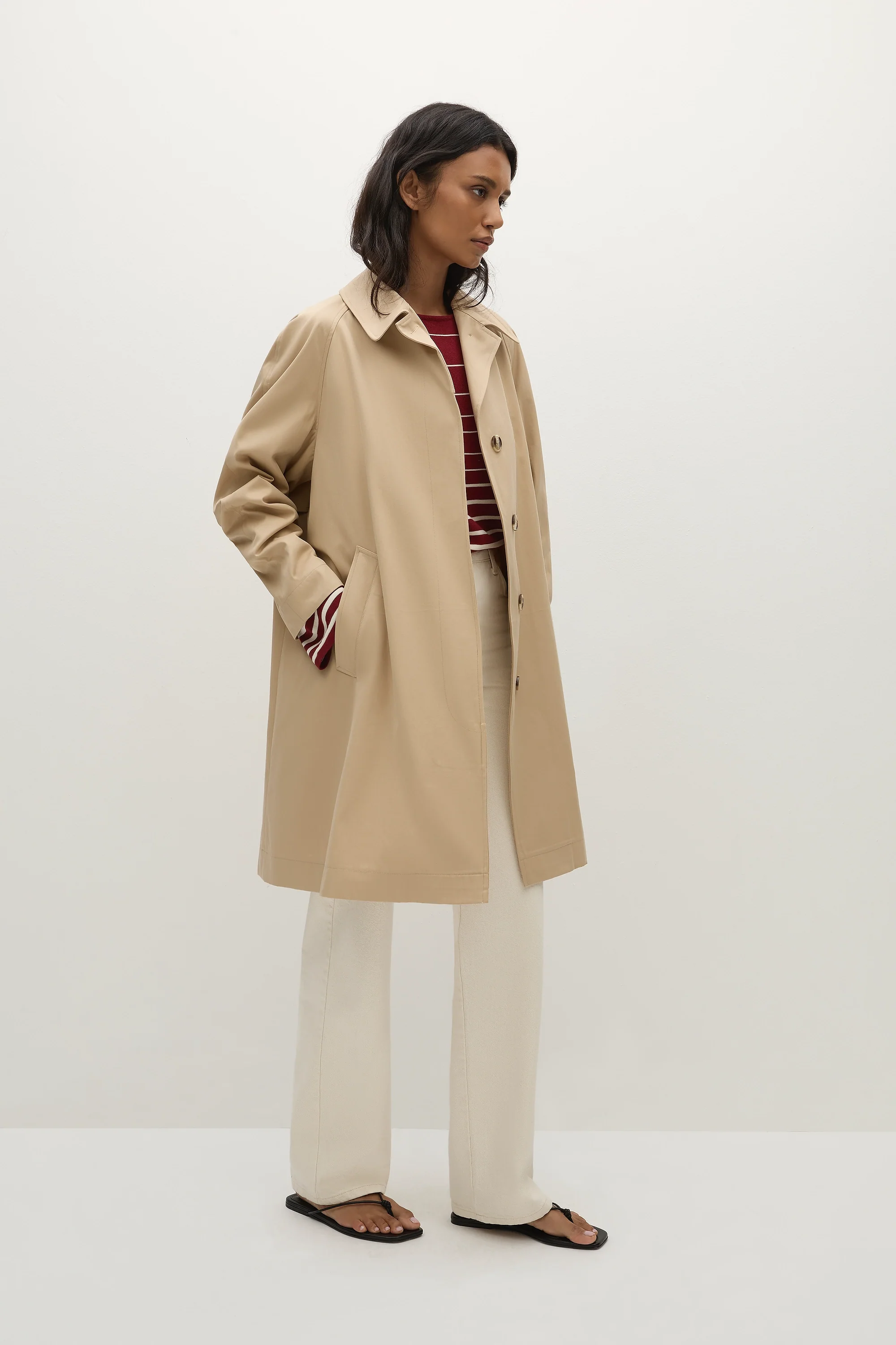 Henrik Coat Fawn - Final Sale - Image 5