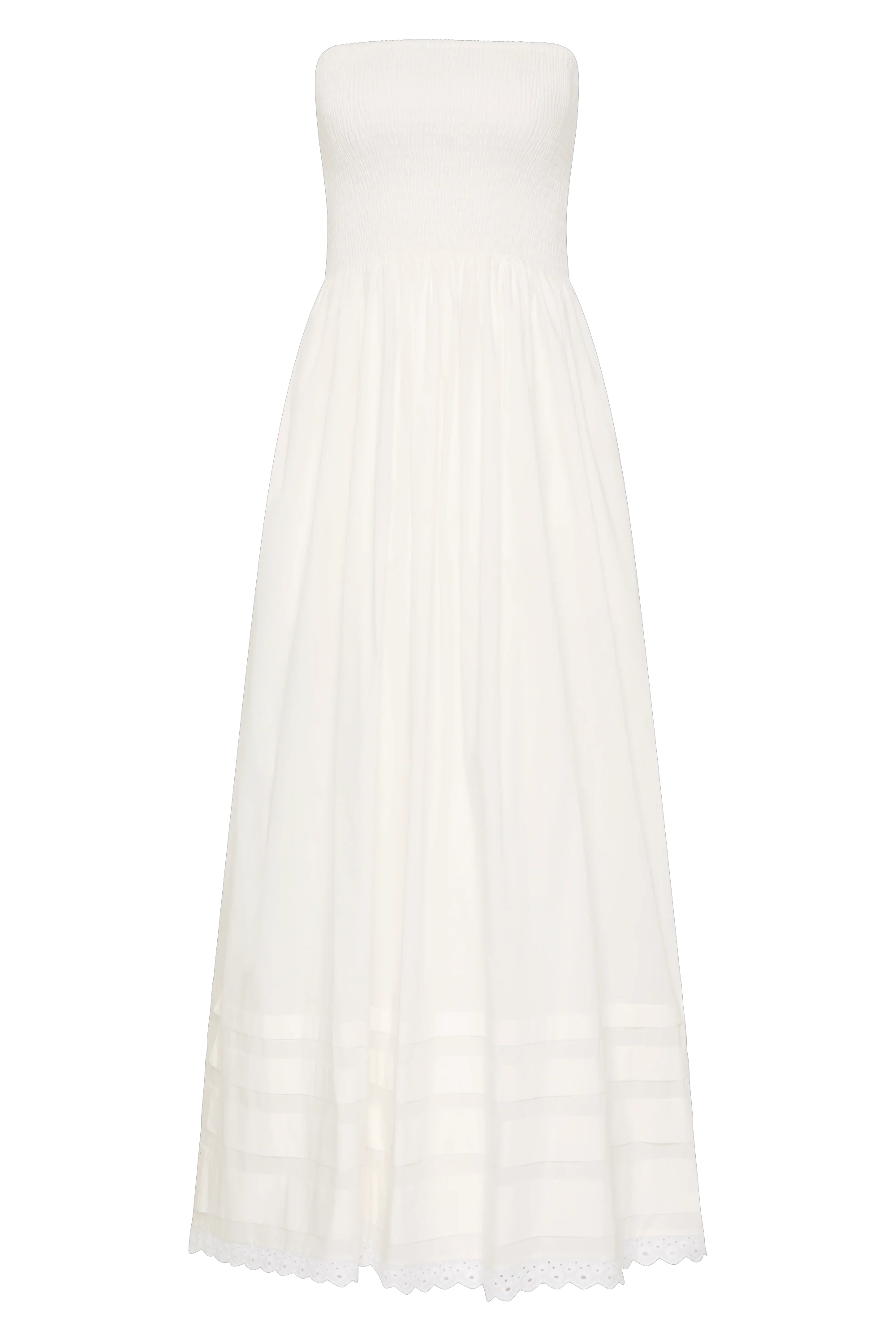 Iben Midi Dress White - Final Sale - Image 6