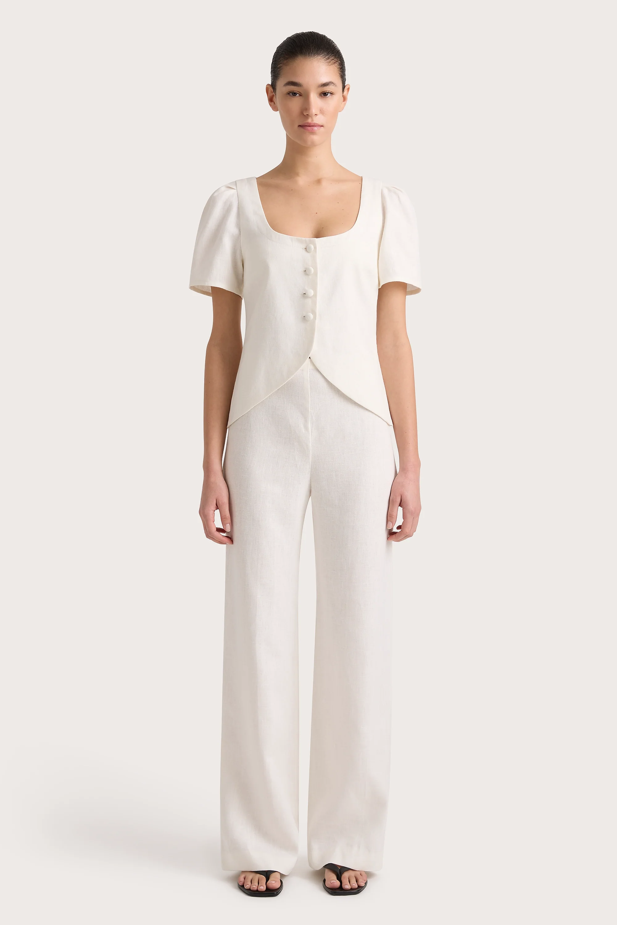 Ilride Pant White - Final Sale