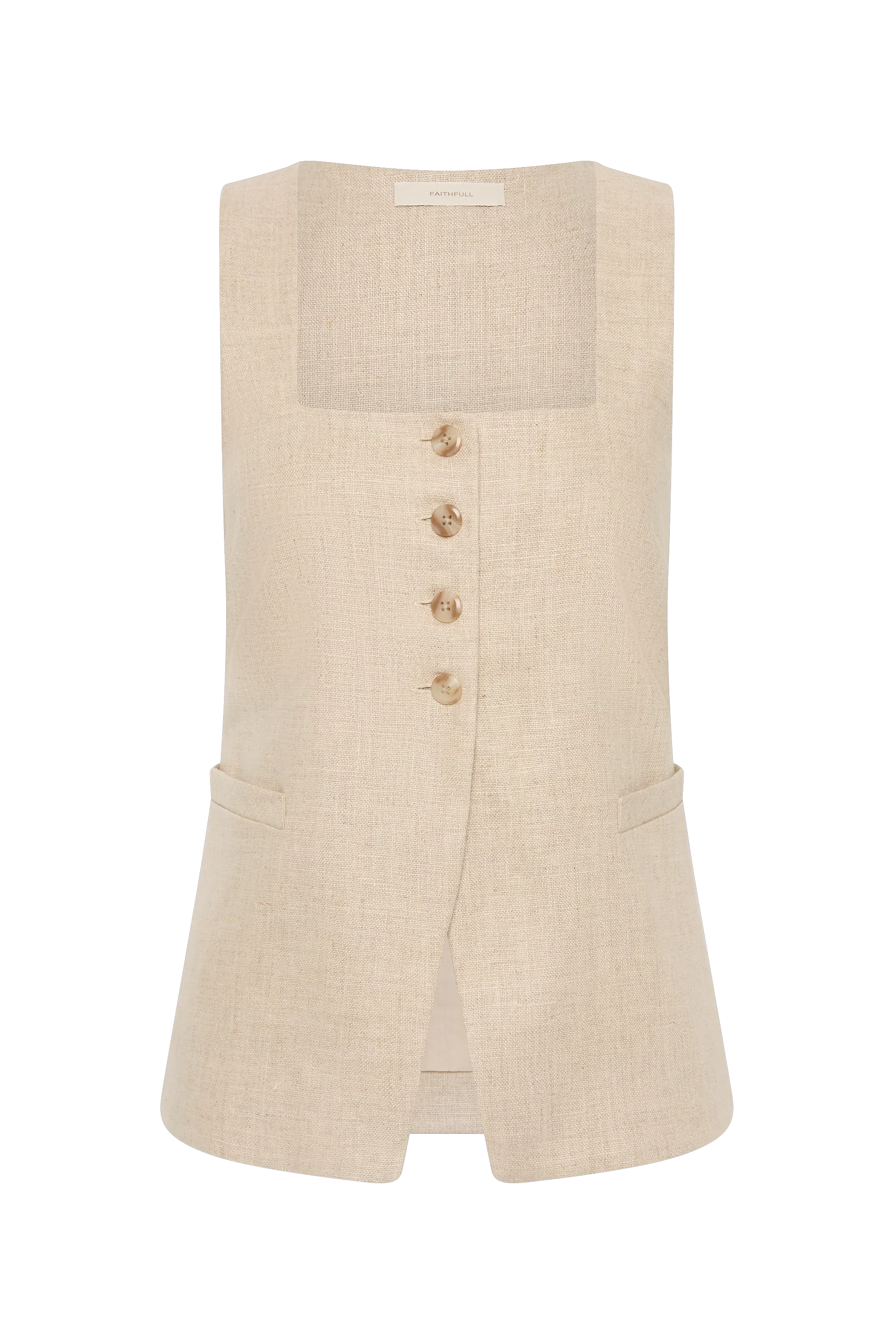 Jackie Vest Natural - Image 6