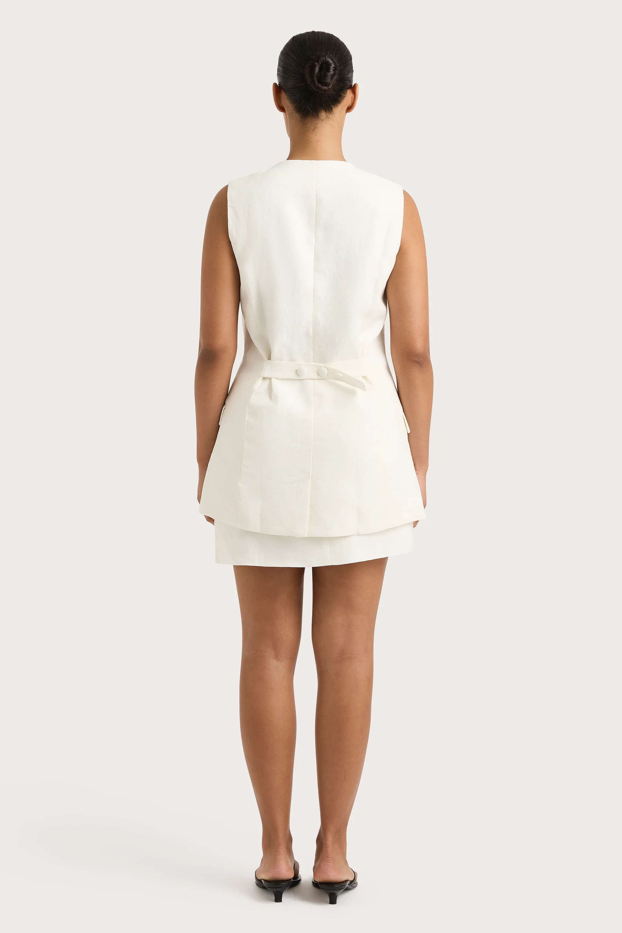 Jane Mini Skirt White - Final Sale - Image 11