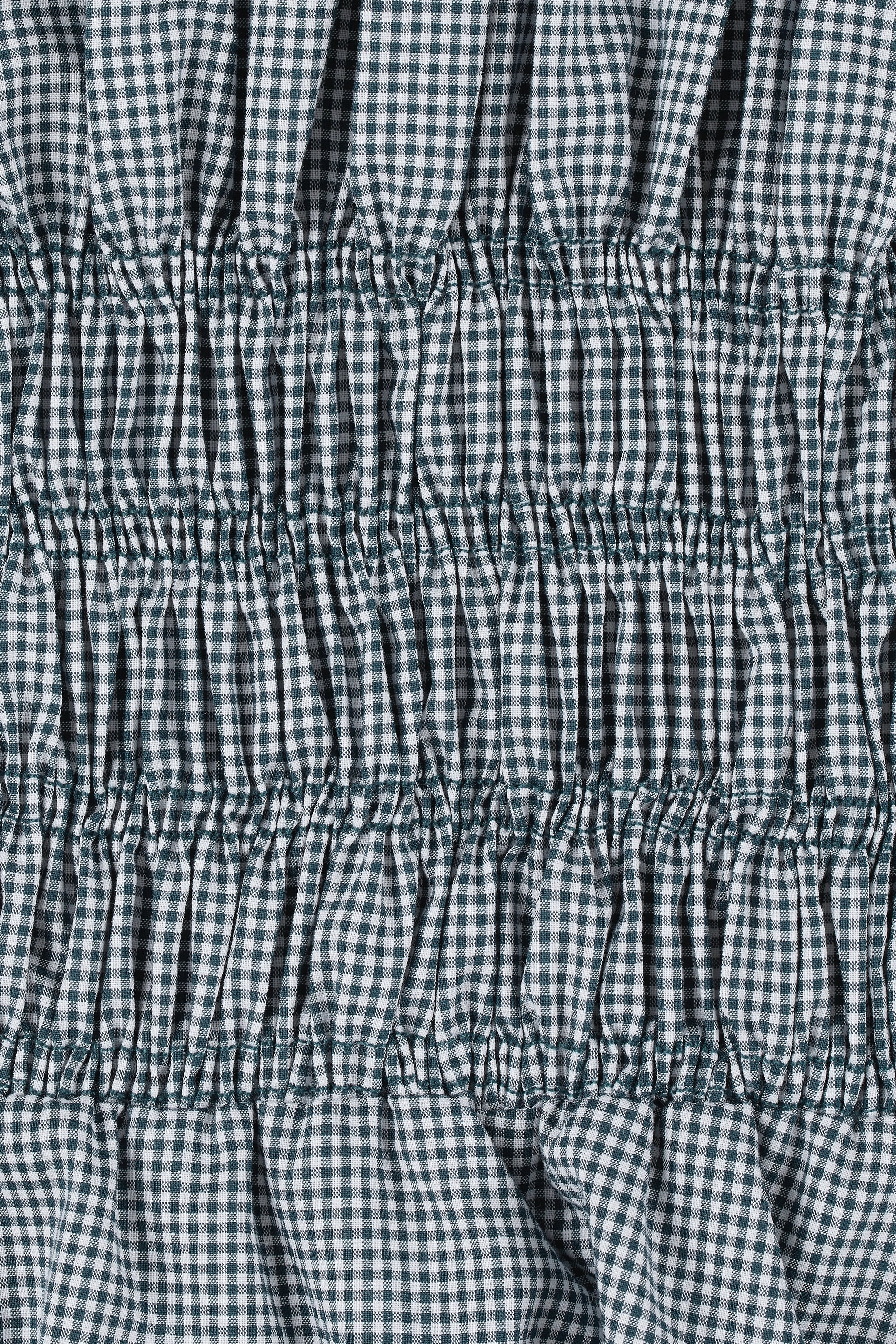 Janne Top Hanne Gingham Vintage Navy - Final Sale - Image 5