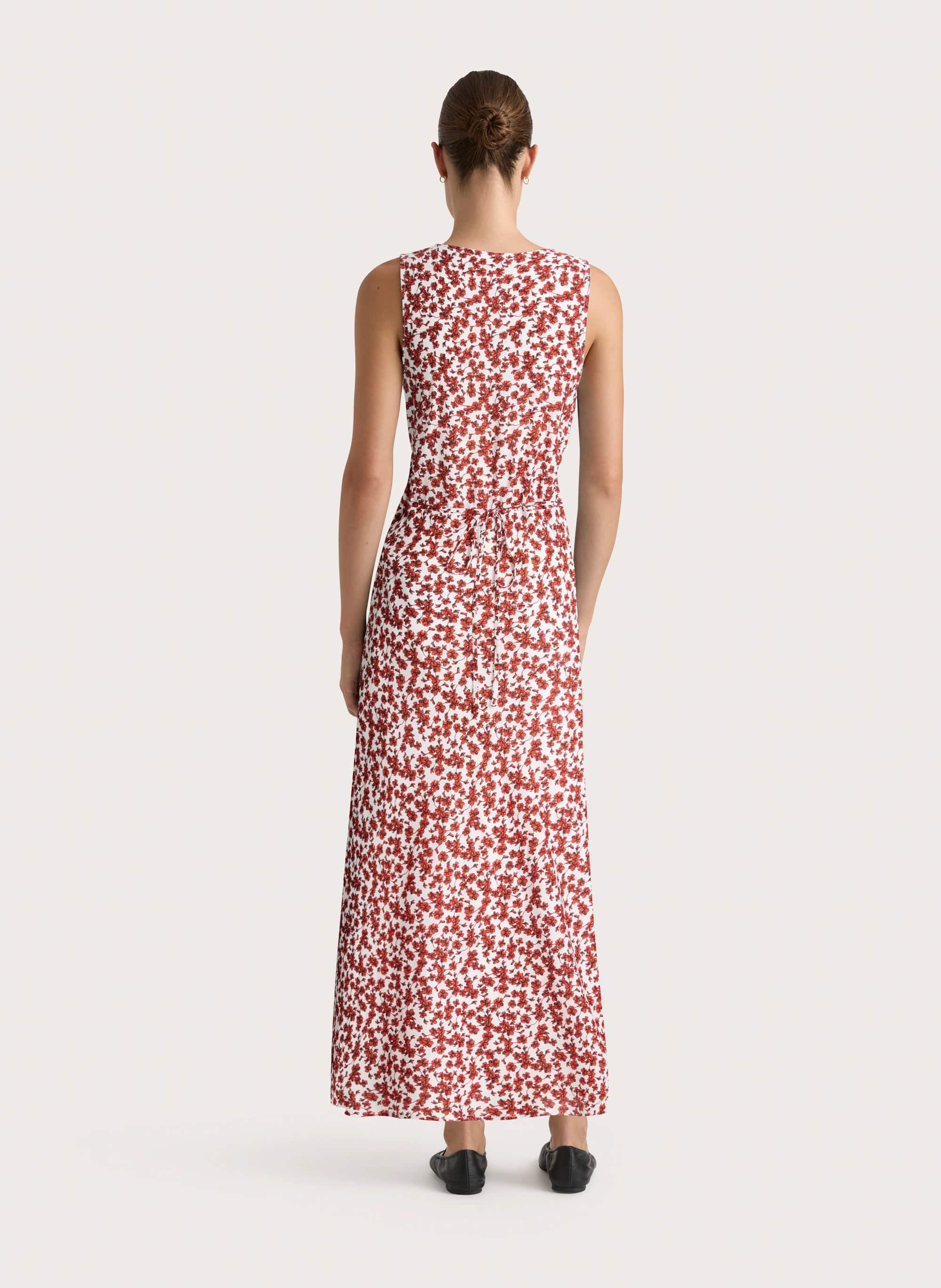 Jardin Midi Dress Leilani Red - Final Sale - Image 4