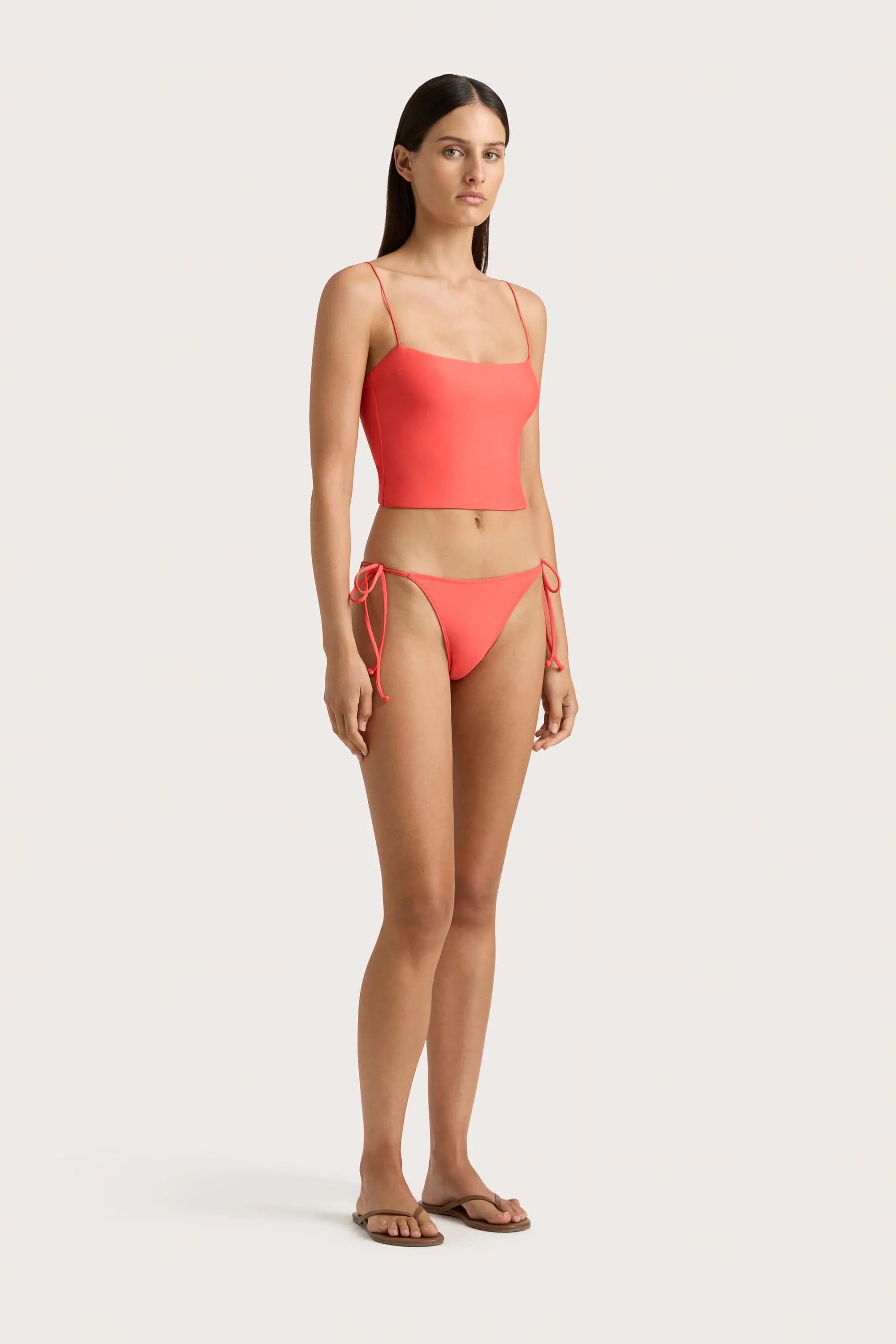 Jean Swim Top Vermillion - Final Sale - Image 2