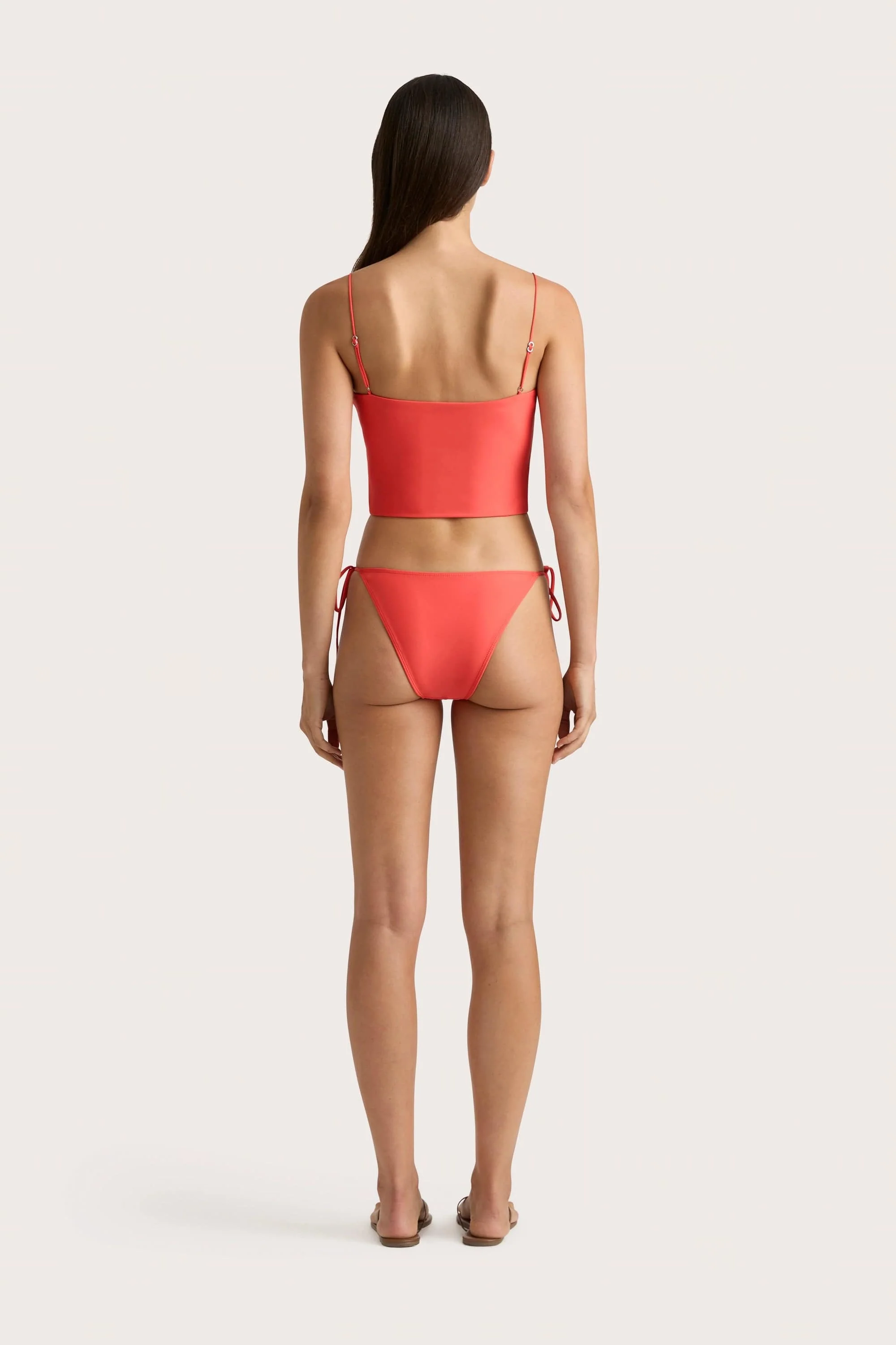 Jean Swim Top Vermillion - Final Sale - Image 4