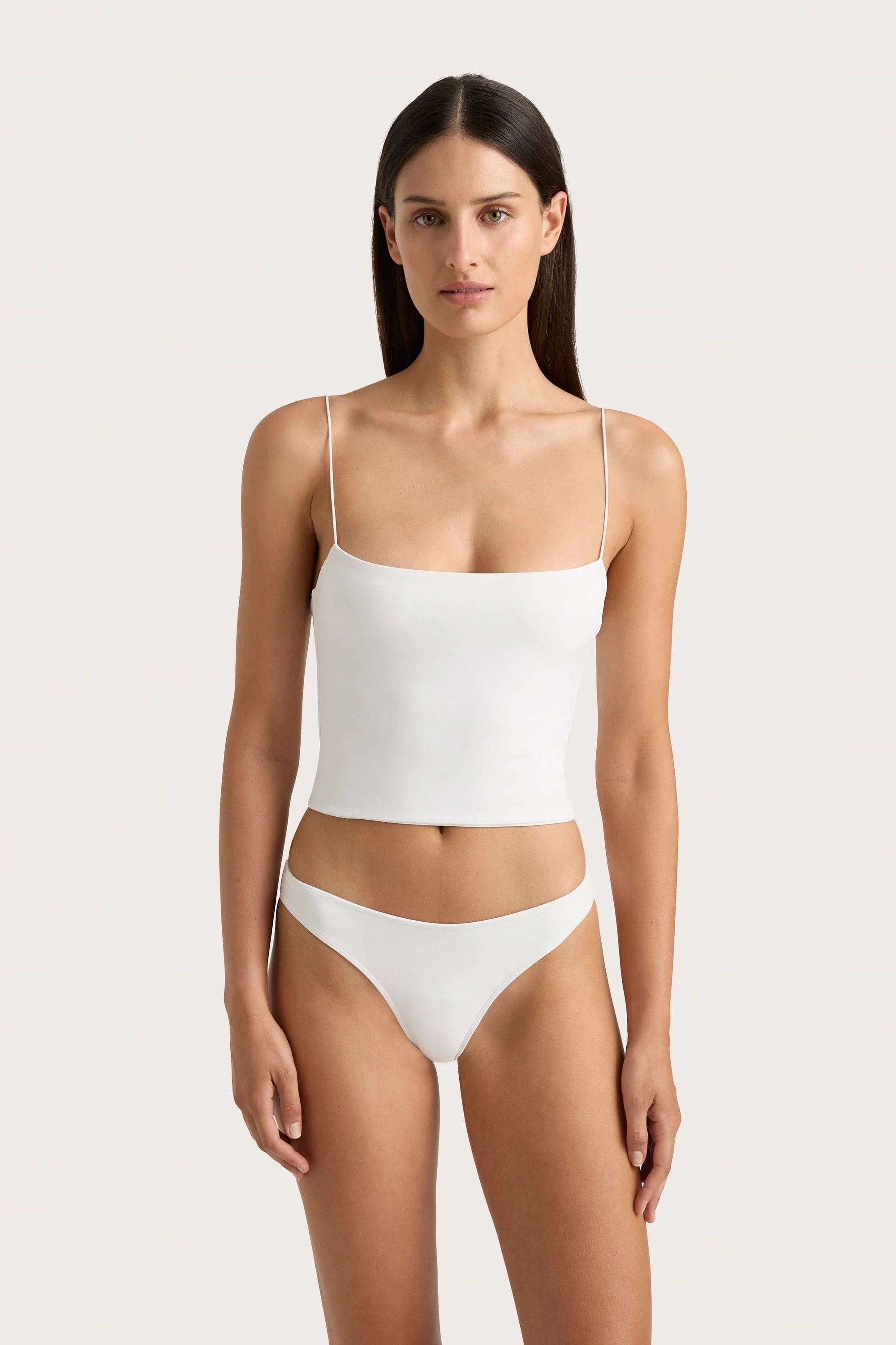 Jean Swim Top White - Final Sale - Image 3