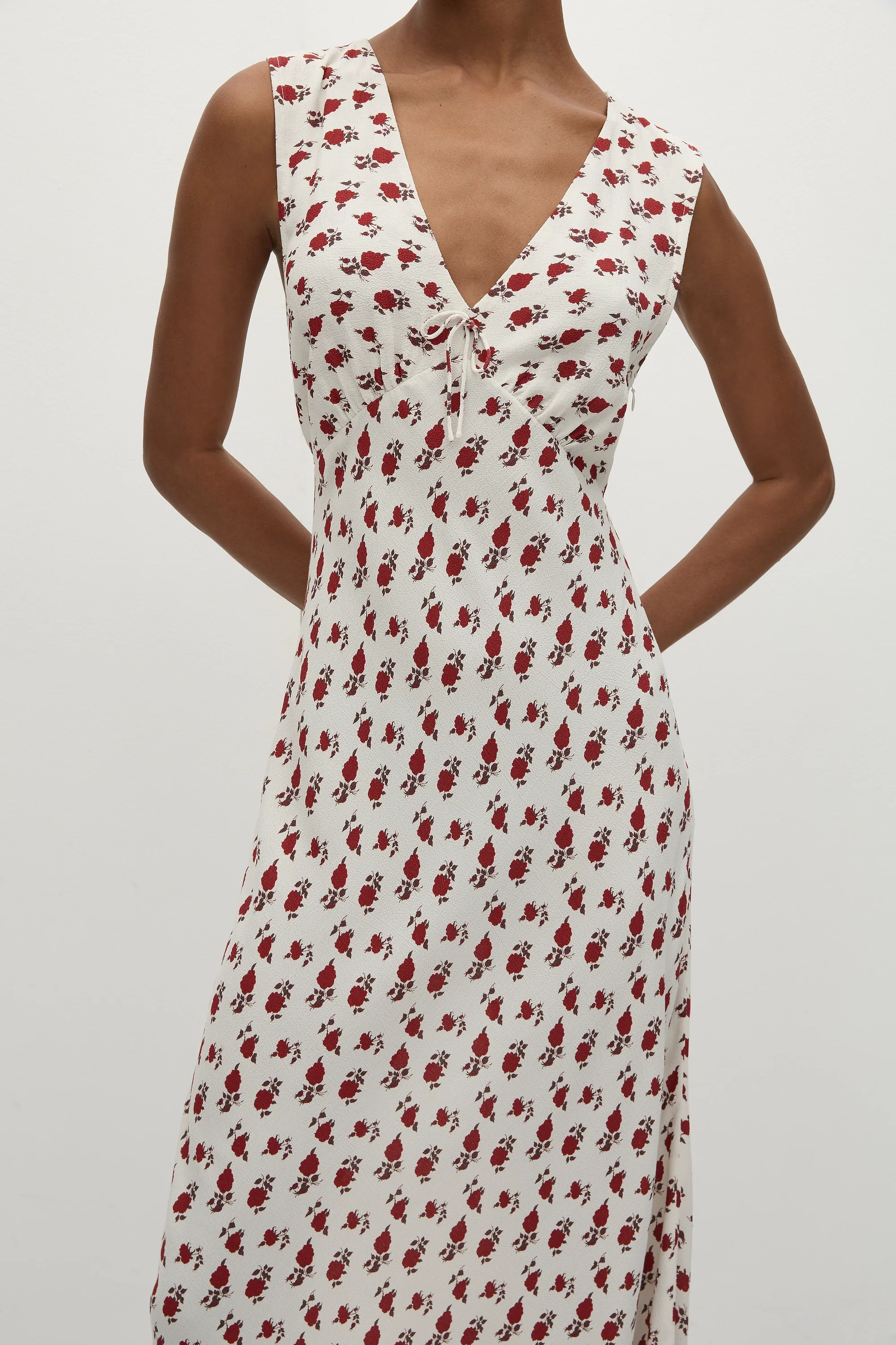 Josephine Maxi Dress Hazy Rose Deep Red - Final Sale - Image 2